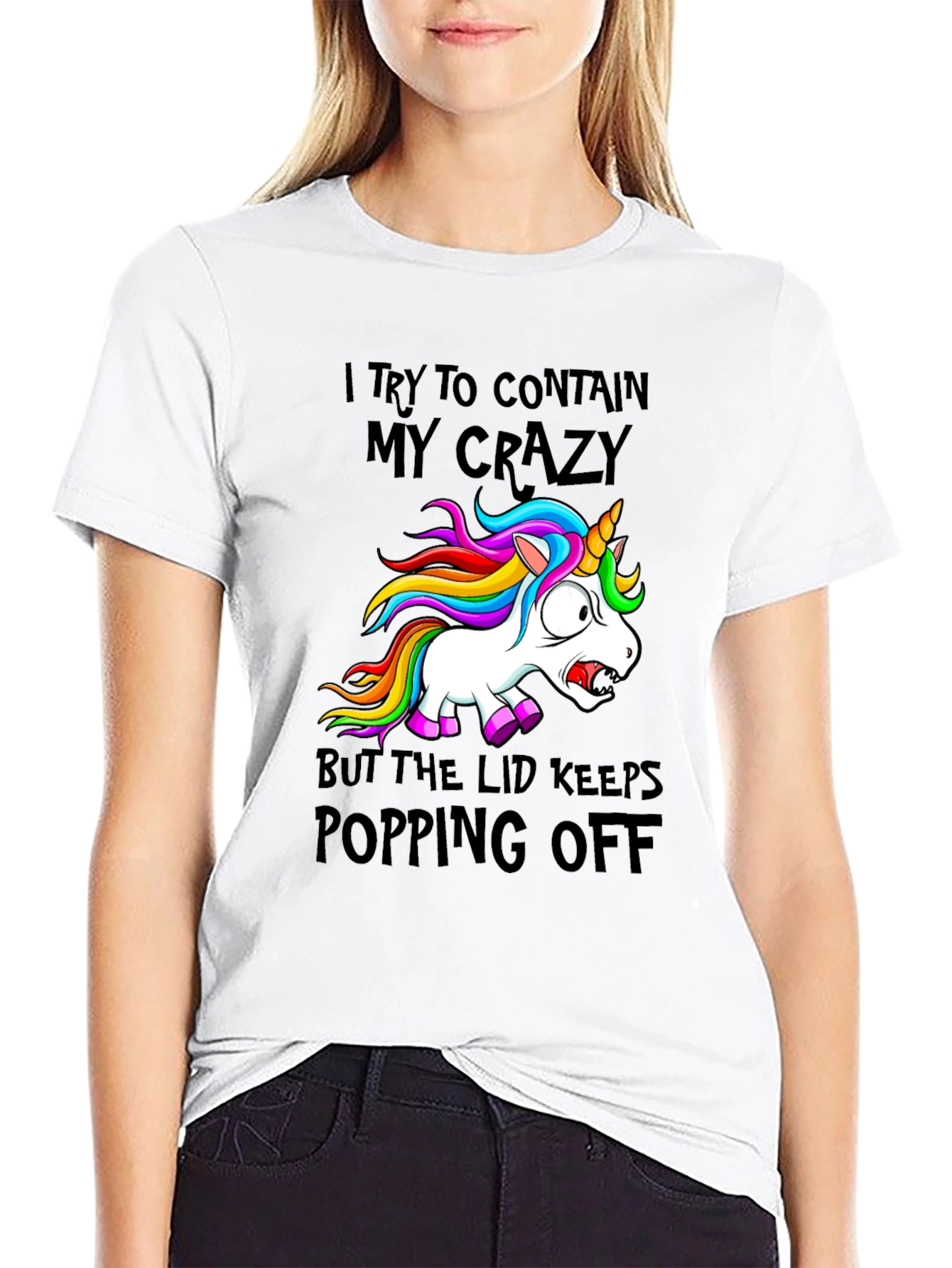 Crazy Unicorn T-Shirt