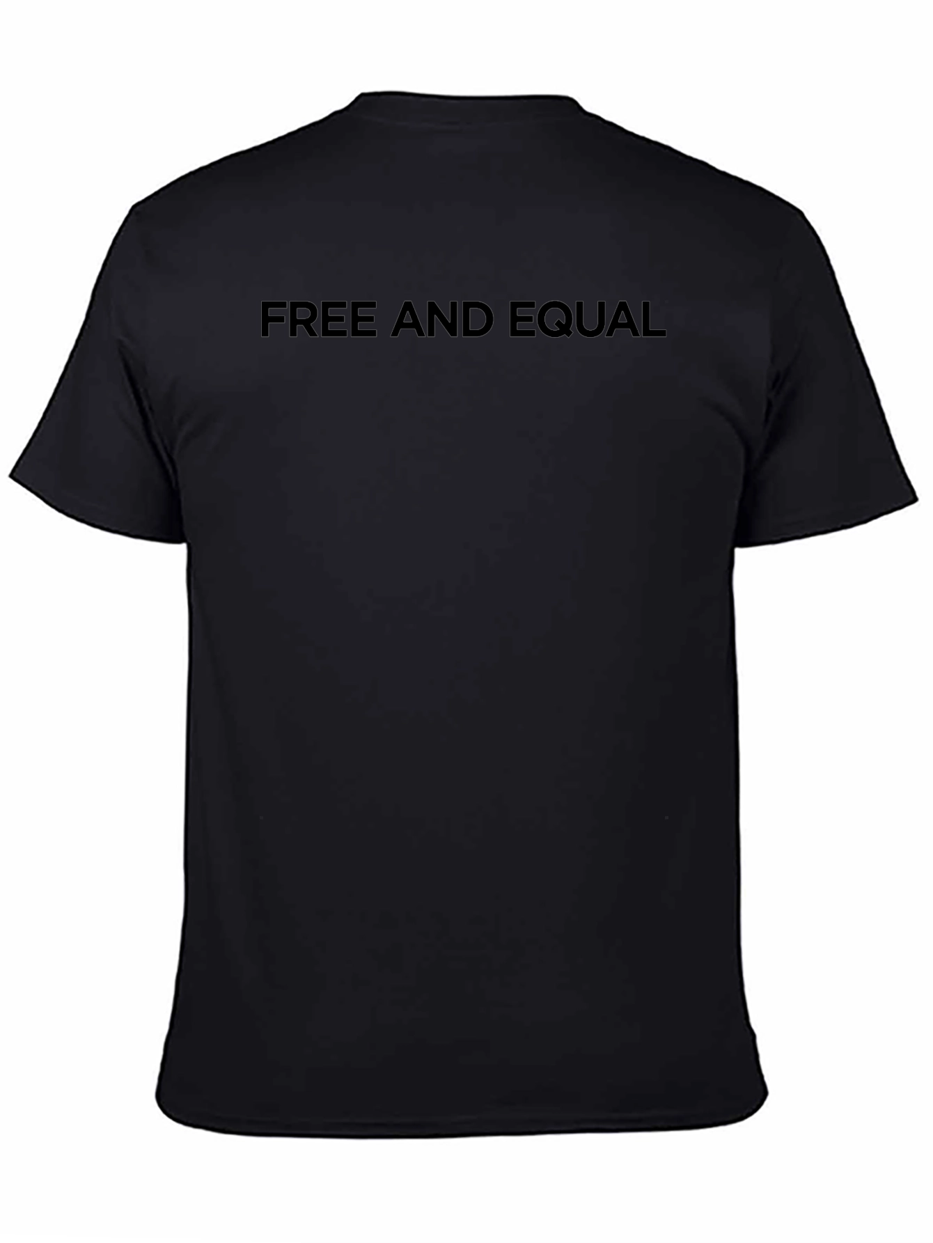 Free and Equal Black T-Shirt
