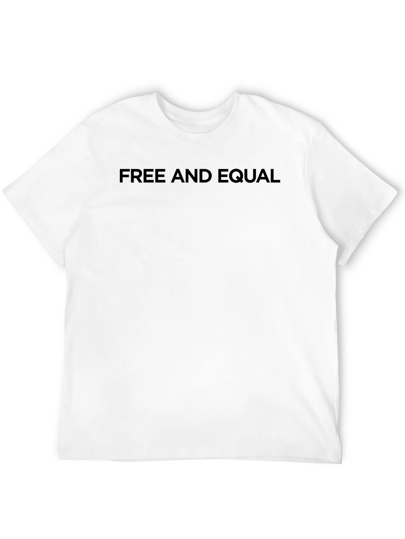 Free and Equal Black T-Shirt