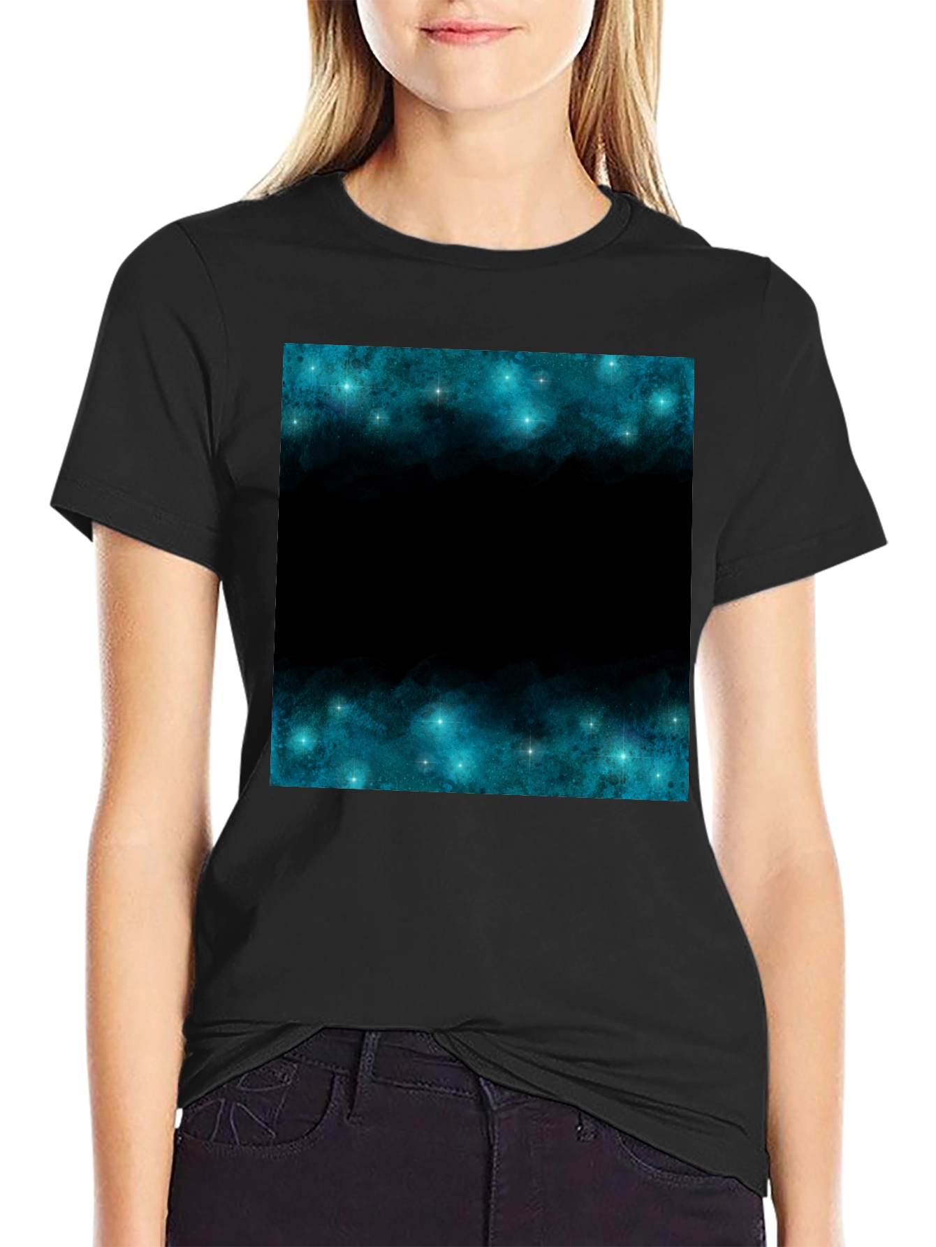 Cosmic Dreamer Black T-Shirt