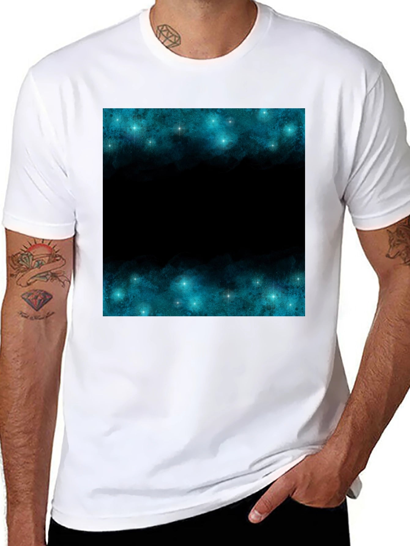 Cosmic Dreamer Black T-Shirt