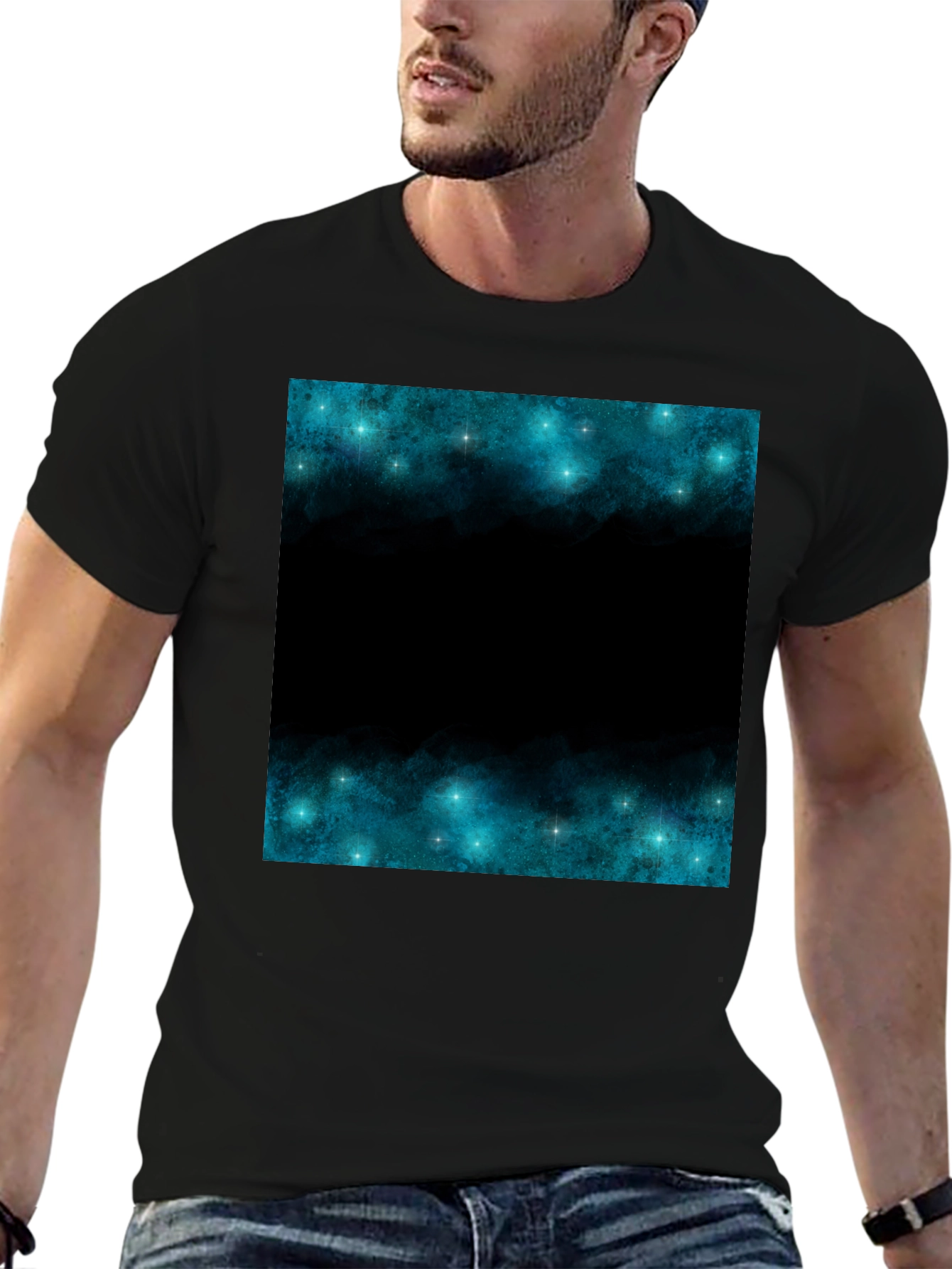Cosmic Dreamer Black T-Shirt
