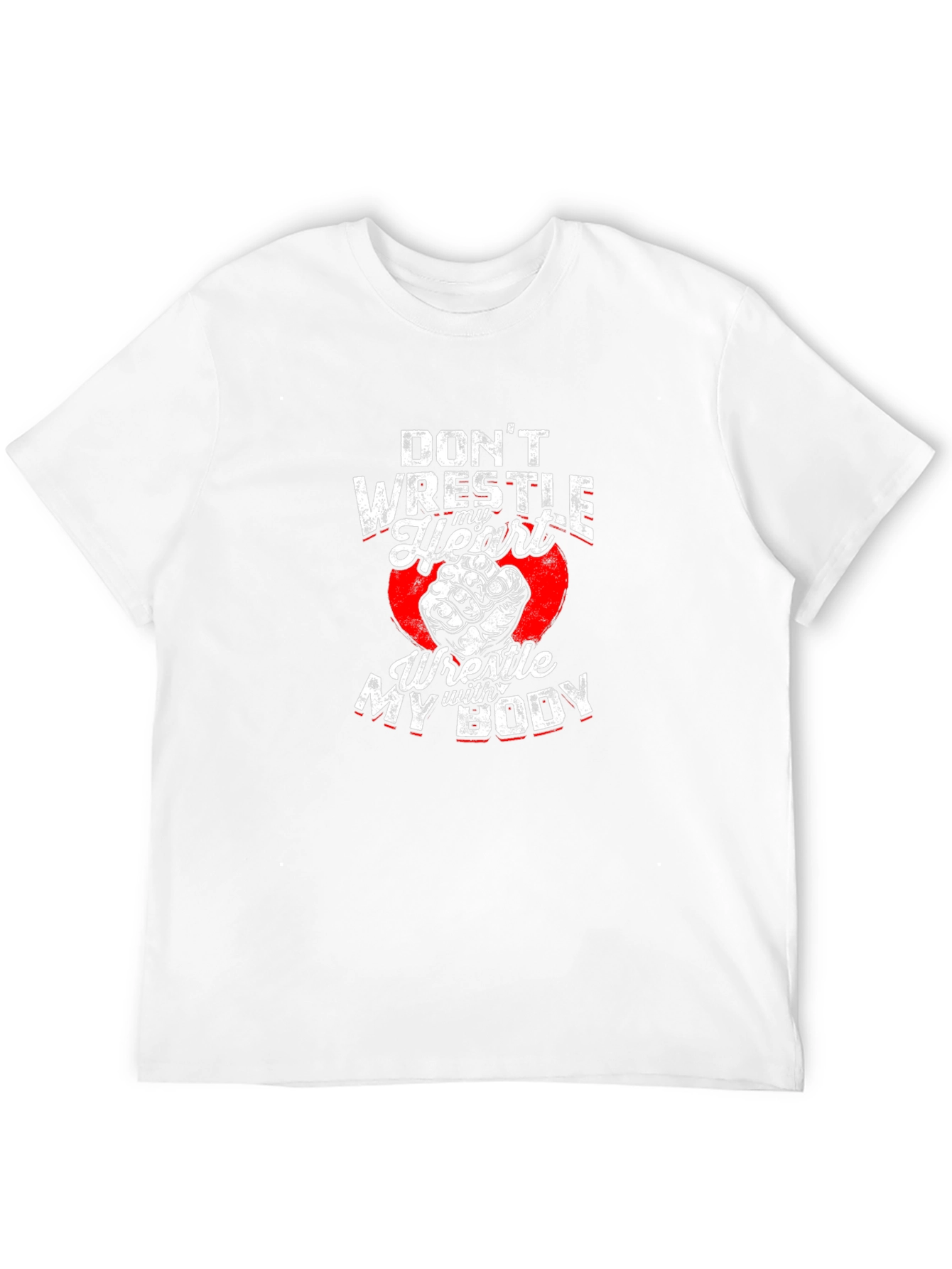 Wrestle My Body T-Shirt: Funny Wrestling Tee