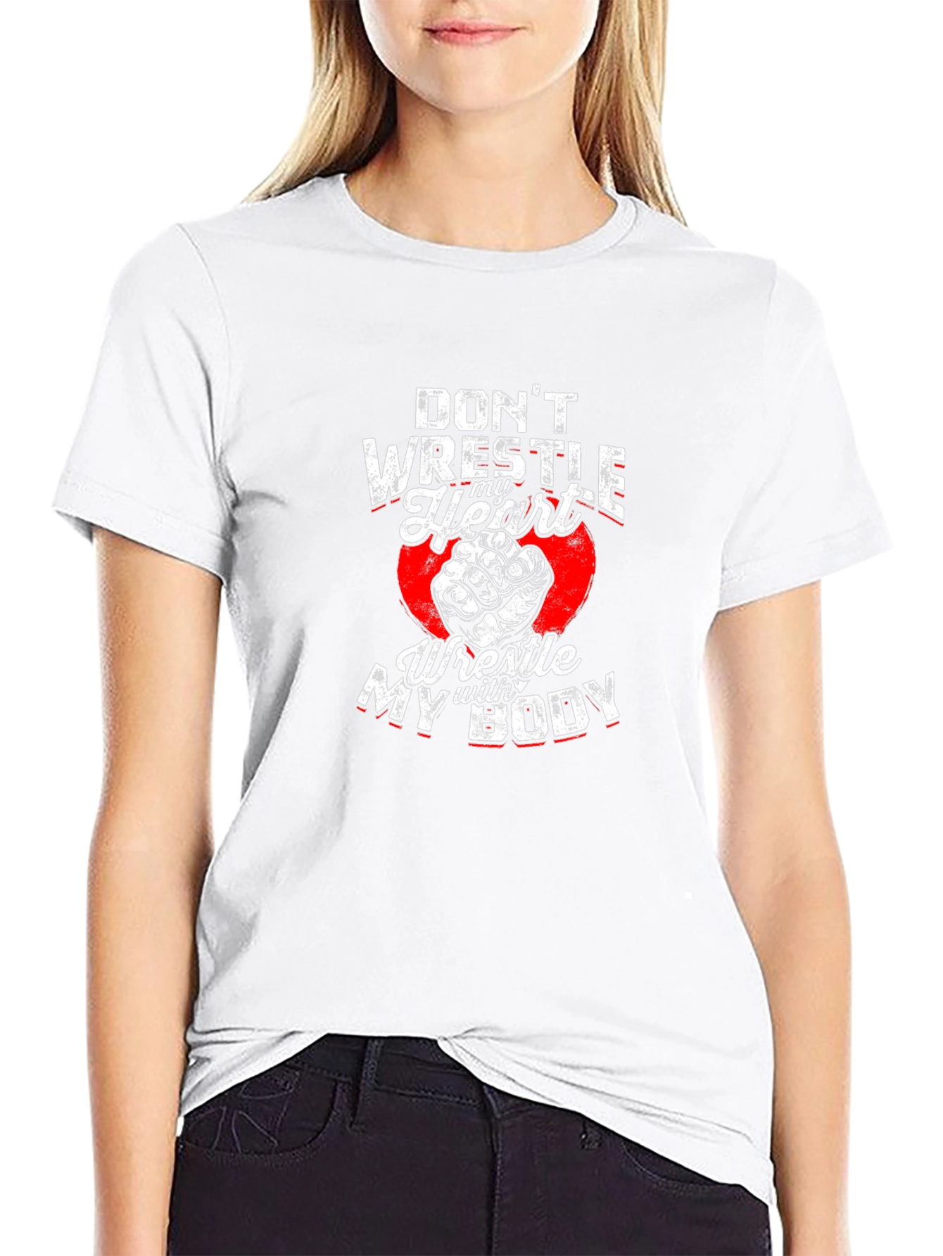 Wrestle My Body T-Shirt: Funny Wrestling Tee