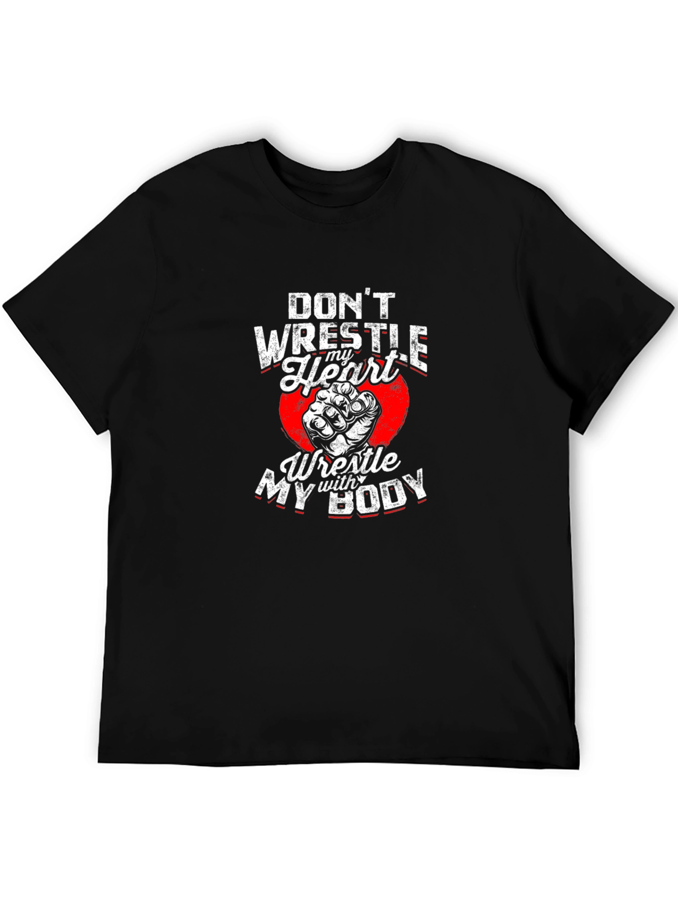 Wrestle My Body T-Shirt: Funny Wrestling Tee