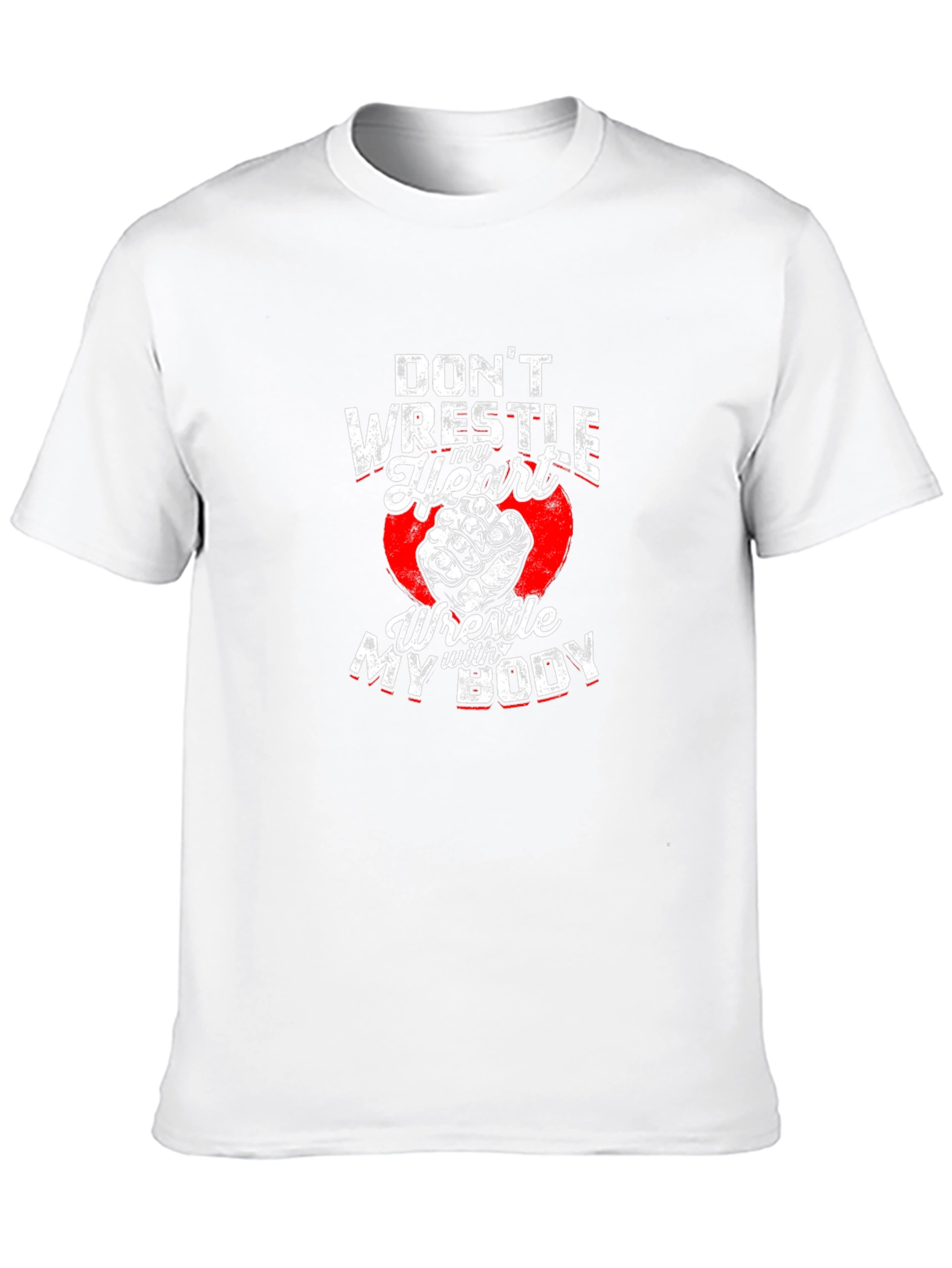 Wrestle My Body T-Shirt: Funny Wrestling Tee