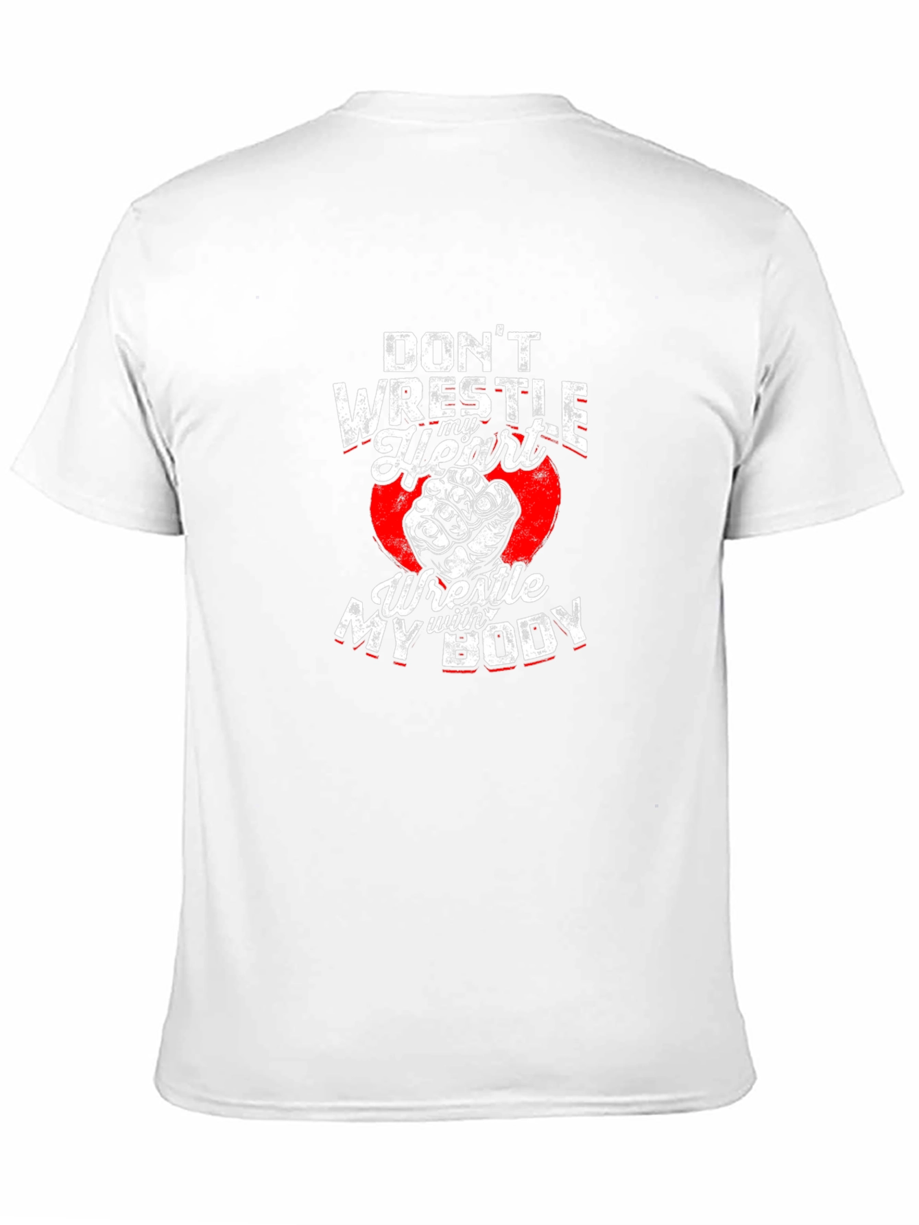 Wrestle My Body T-Shirt: Funny Wrestling Tee