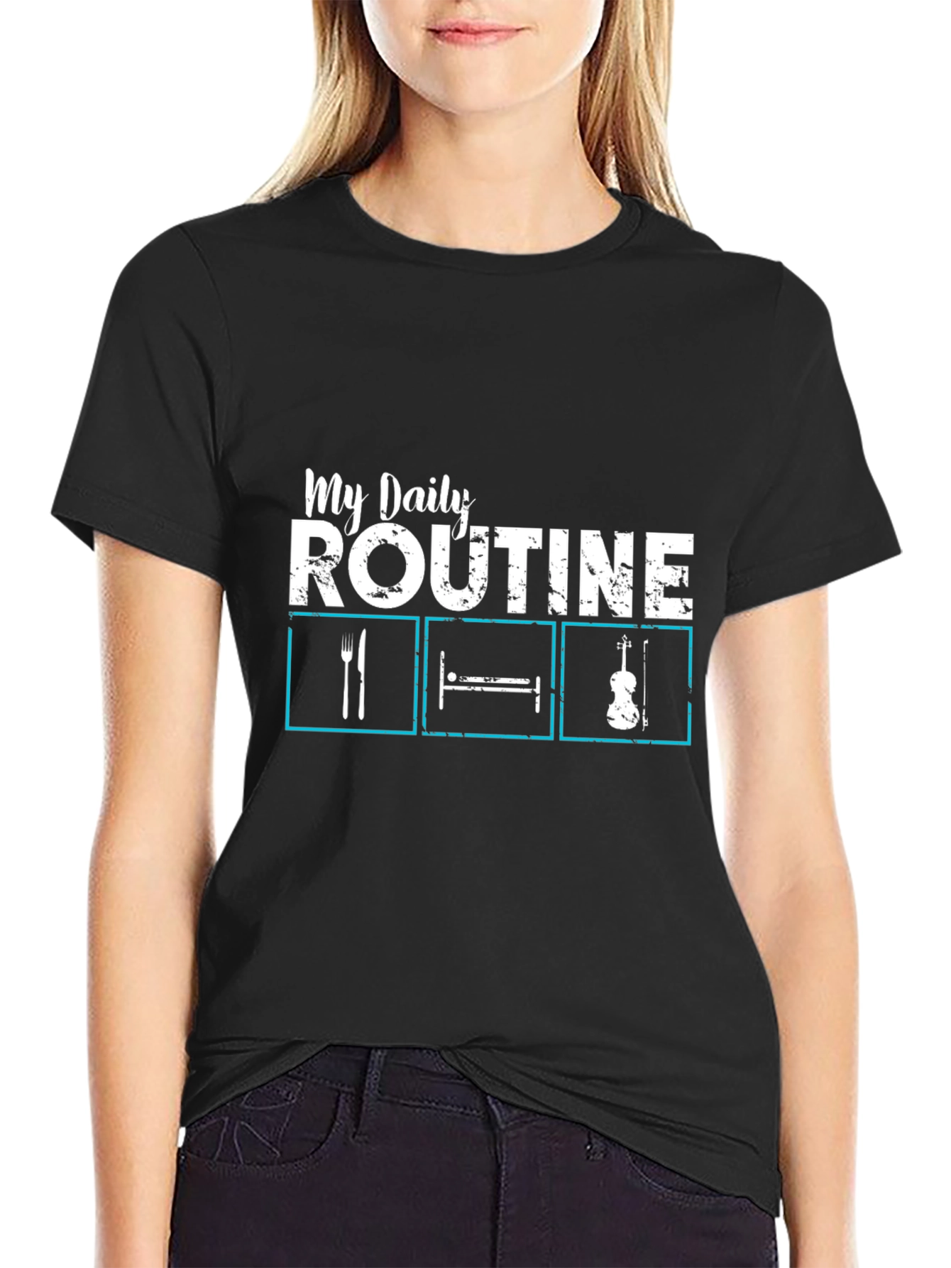 My Daily Routine Graphic Tee