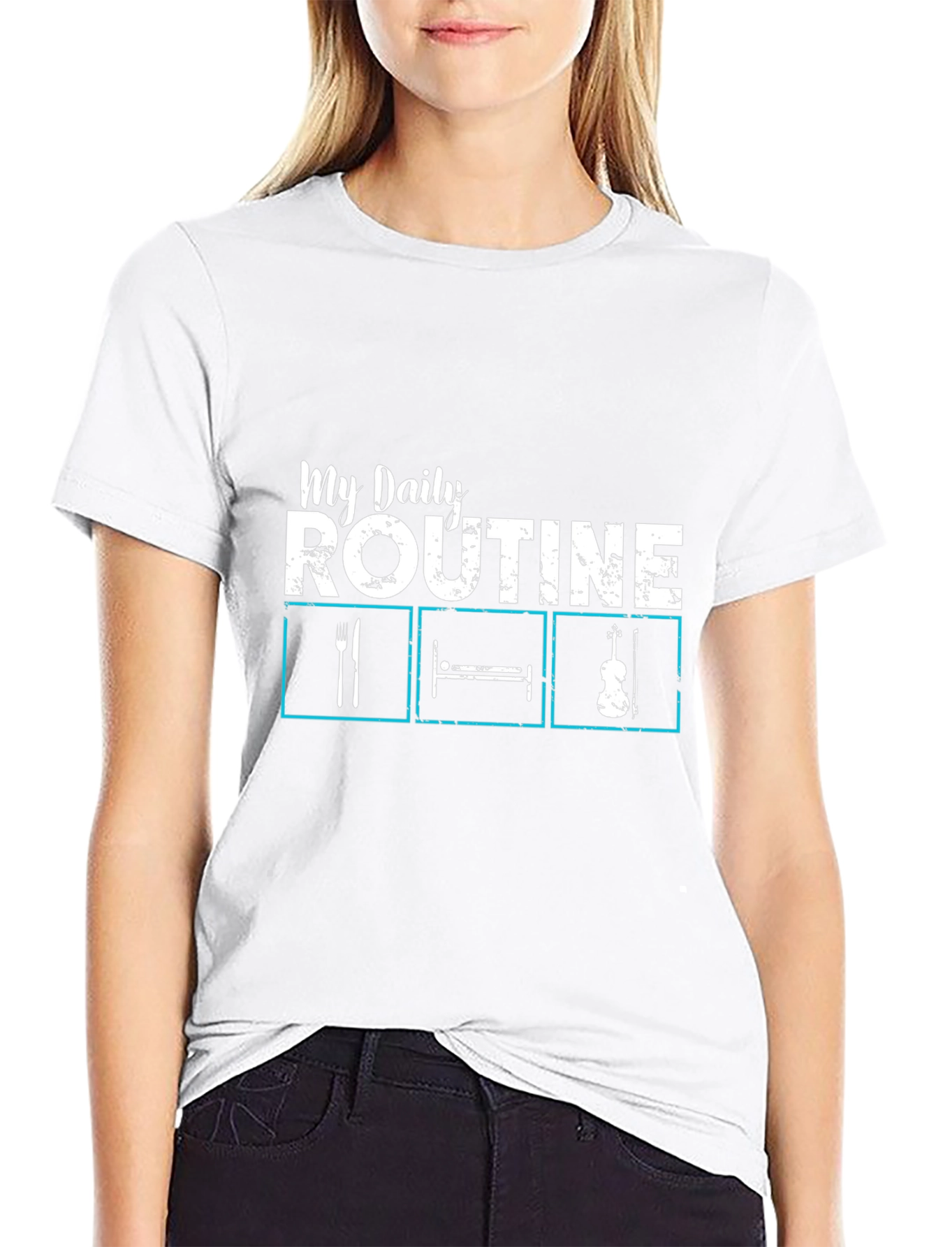 My Daily Routine Graphic Tee