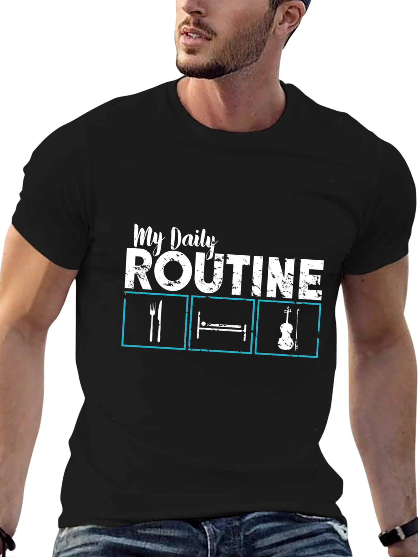 My Daily Routine Graphic Tee
