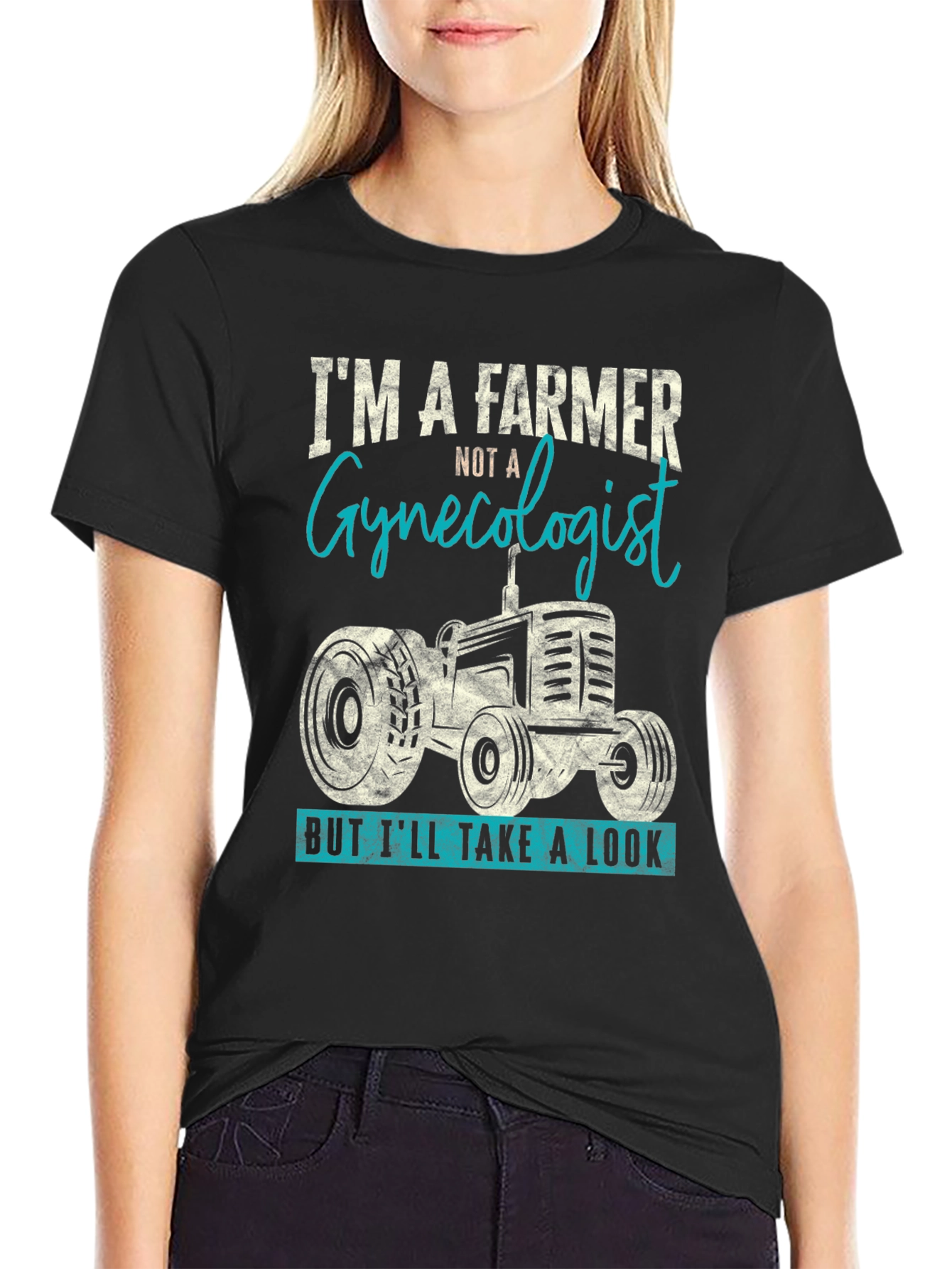 Farmer Gynecologist Humor Graphic Tee