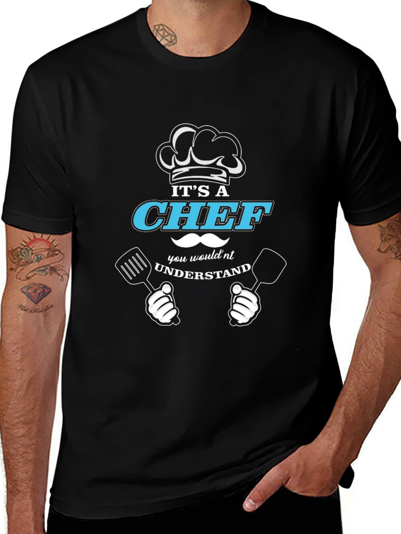 Its a Chef T-Shirt Funny Culinary Design