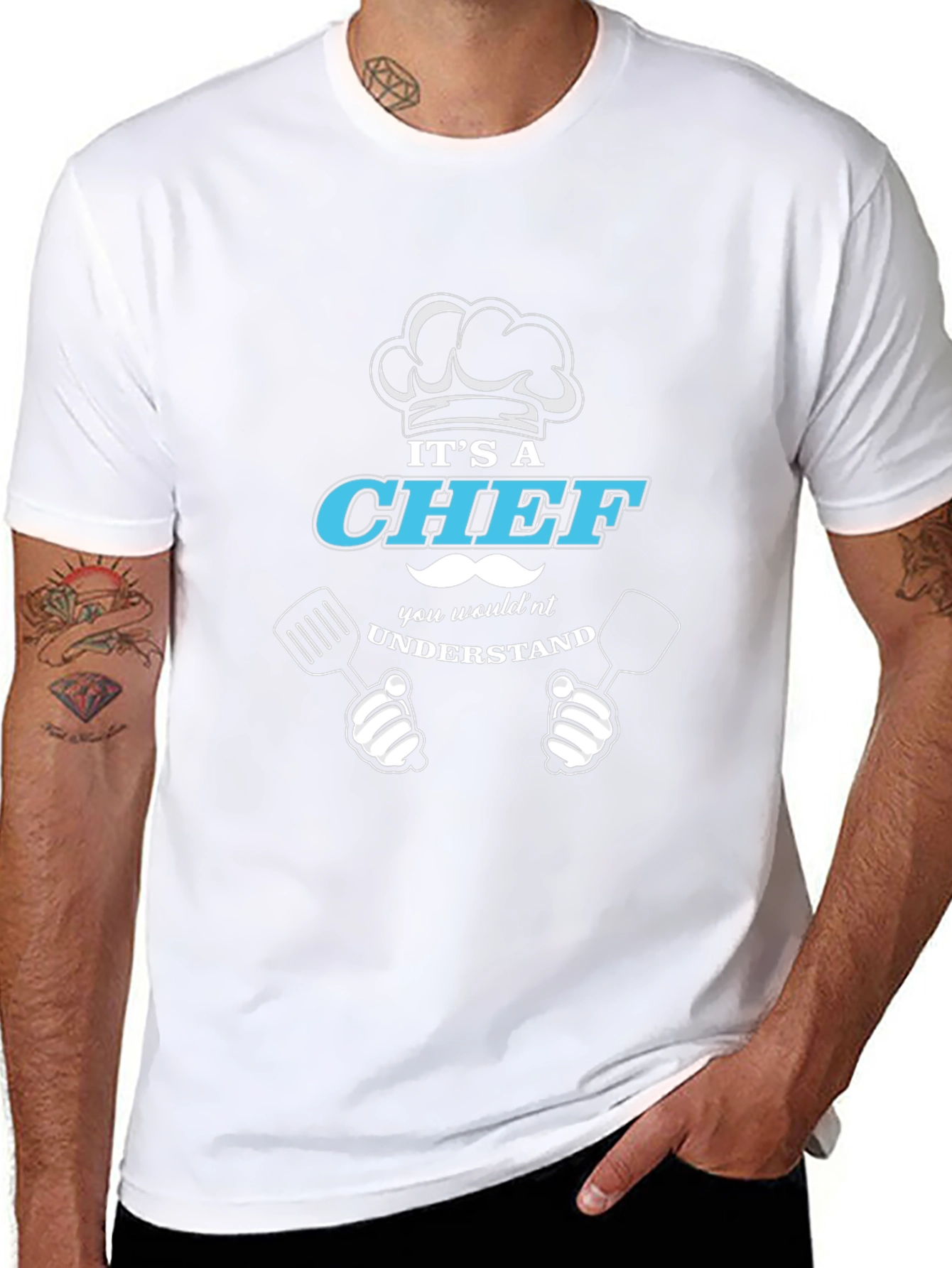 Its a Chef T-Shirt Funny Culinary Design