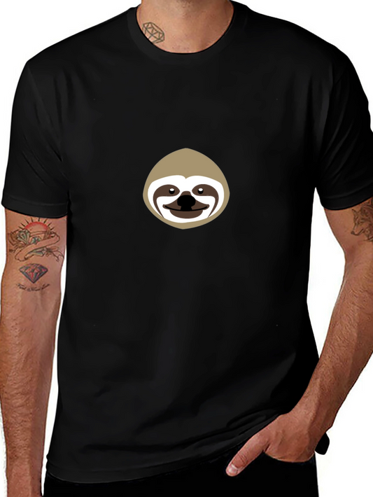Sloth Graphic Tee - Casual Comfort