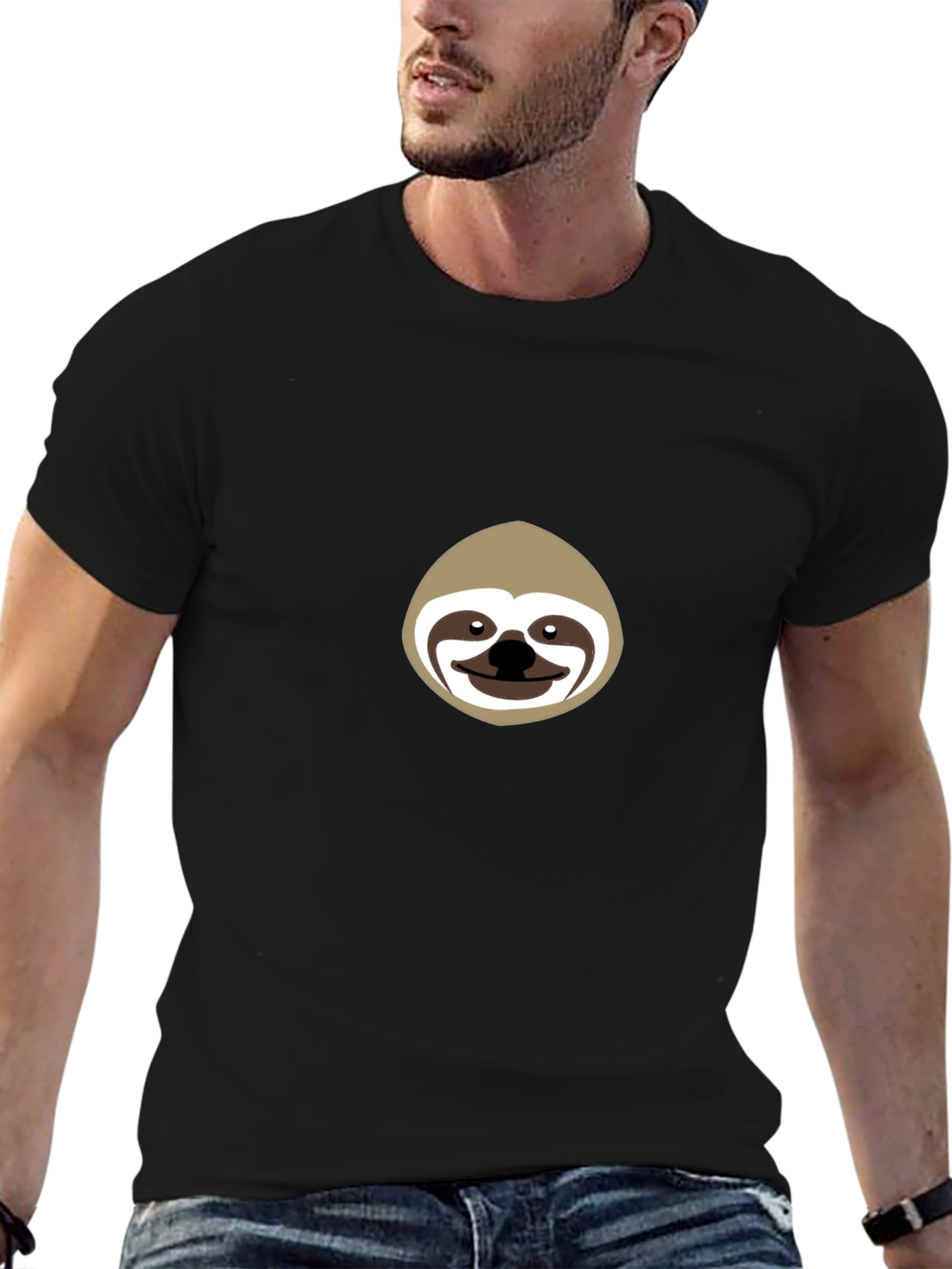 Sloth Graphic Tee - Casual Comfort