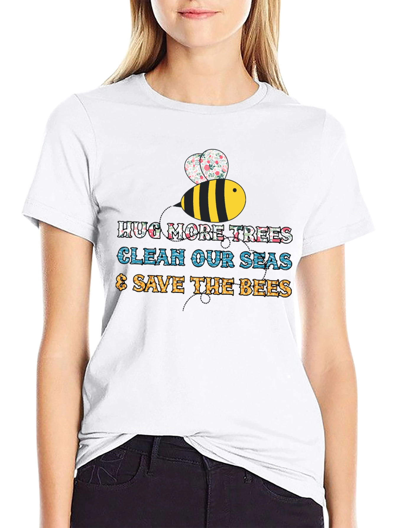 Save the Bees Graphic T-Shirt