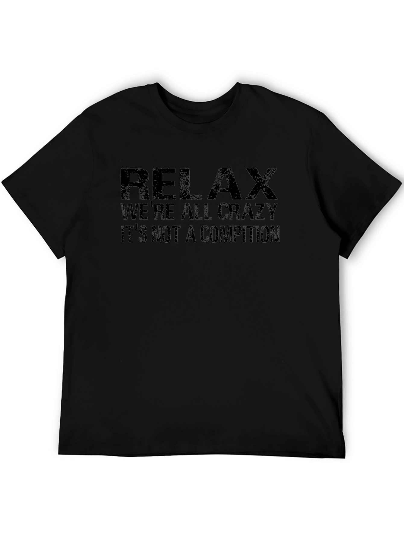 Relax Graphic Tee - Crazy Crew Comfort Shirt