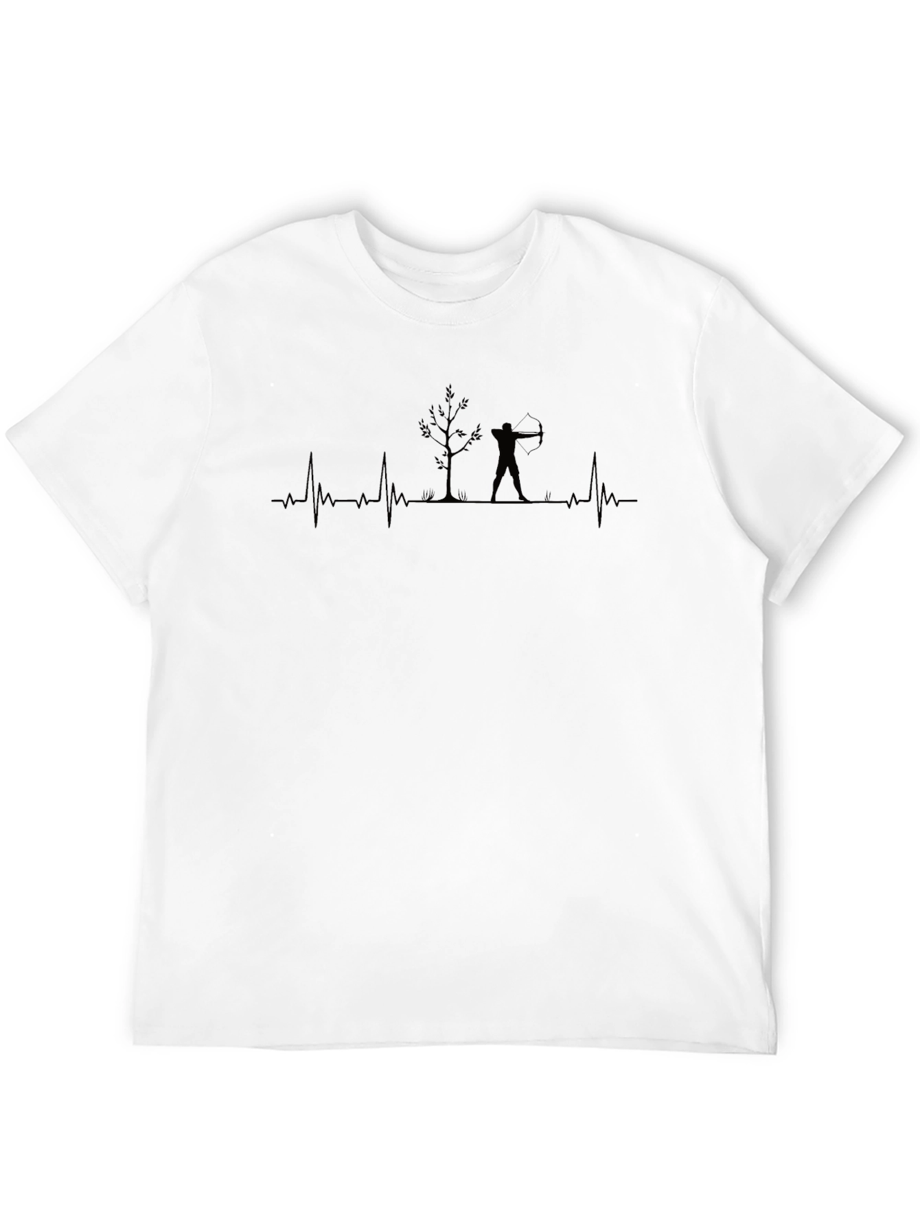 Archer Heartbeat T-Shirt - Bow Hunting Tee