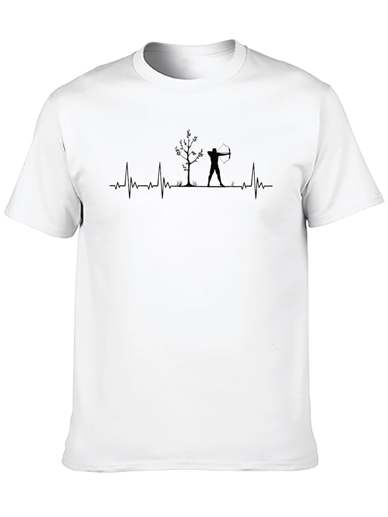 Archer Heartbeat T-Shirt - Bow Hunting Tee