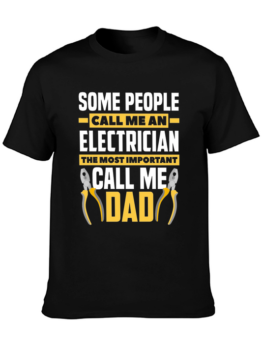 Electrician Dad T-Shirt
