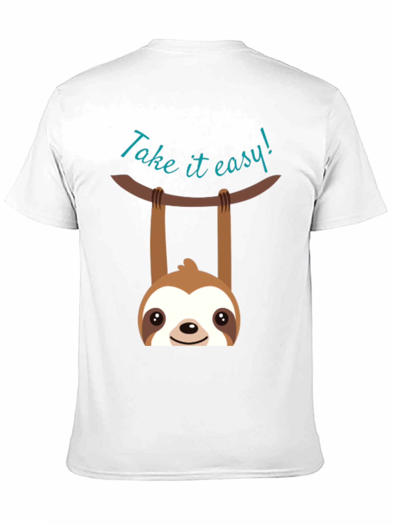 Take It Easy Sloth Graphic T-Shirt