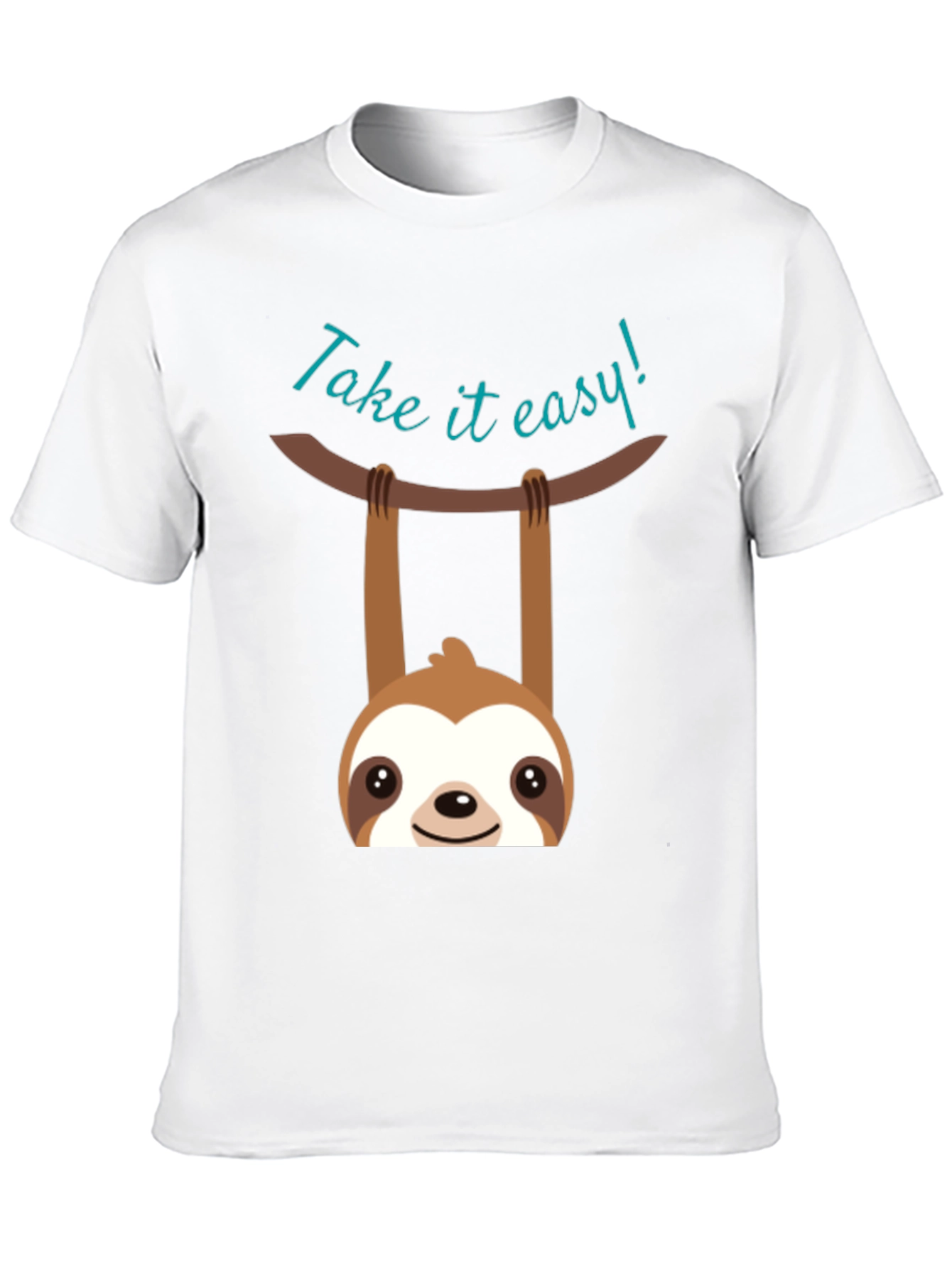 Take It Easy Sloth Graphic T-Shirt