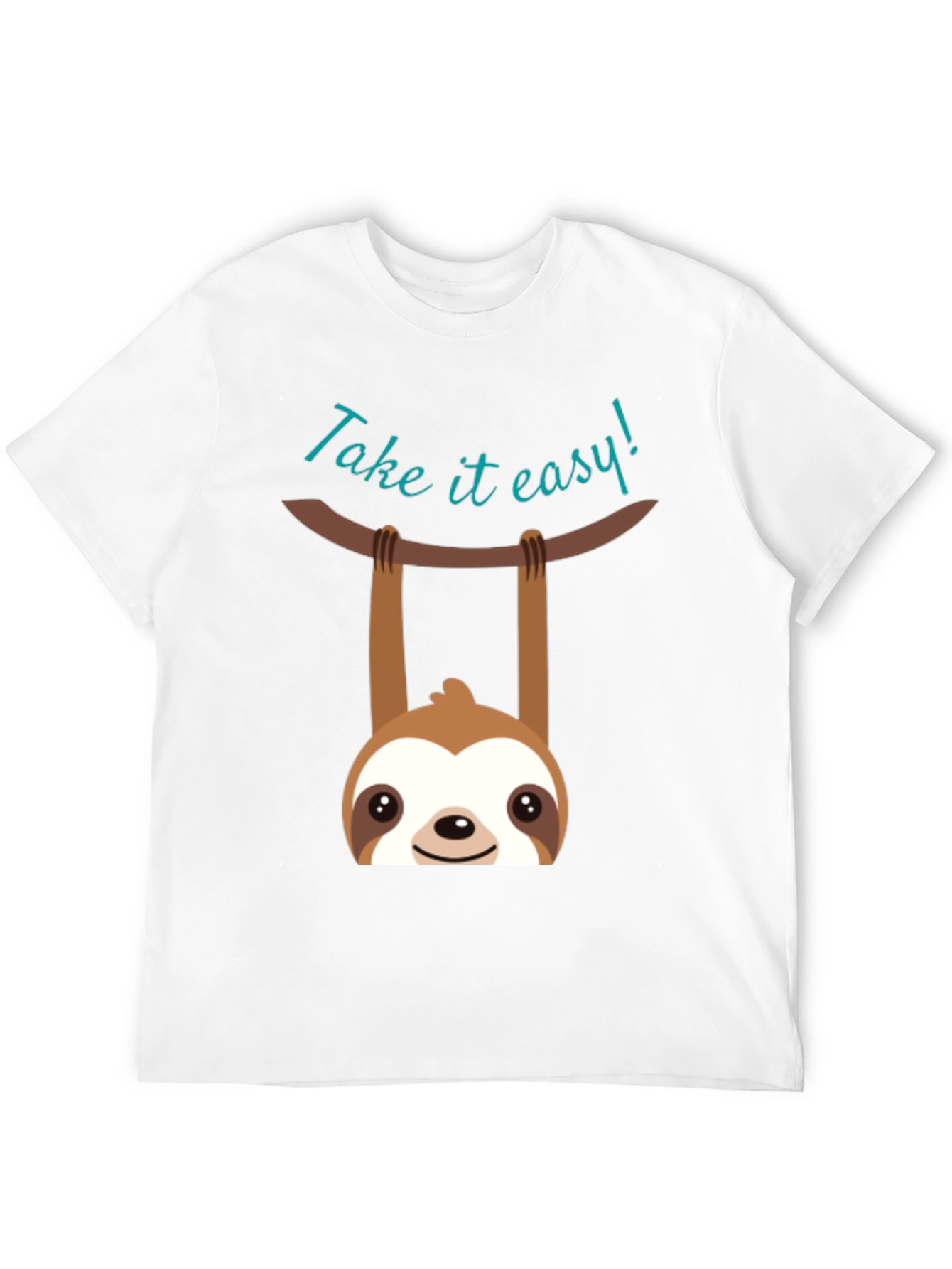 Take It Easy Sloth Graphic T-Shirt