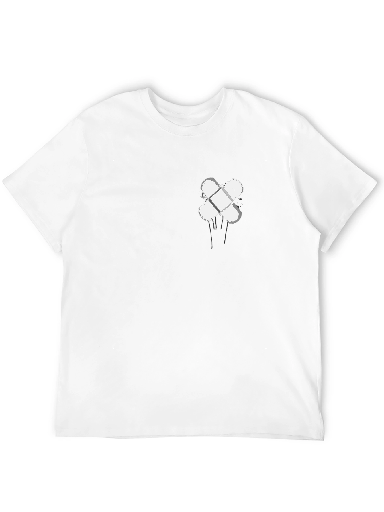 Graphic Tee - Plaster Cross Design