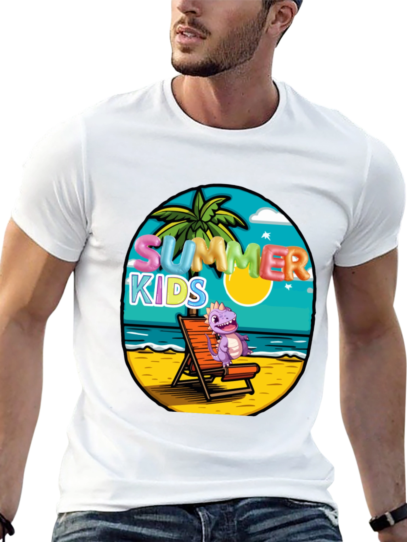 Summer Kids Beach T-Shirt