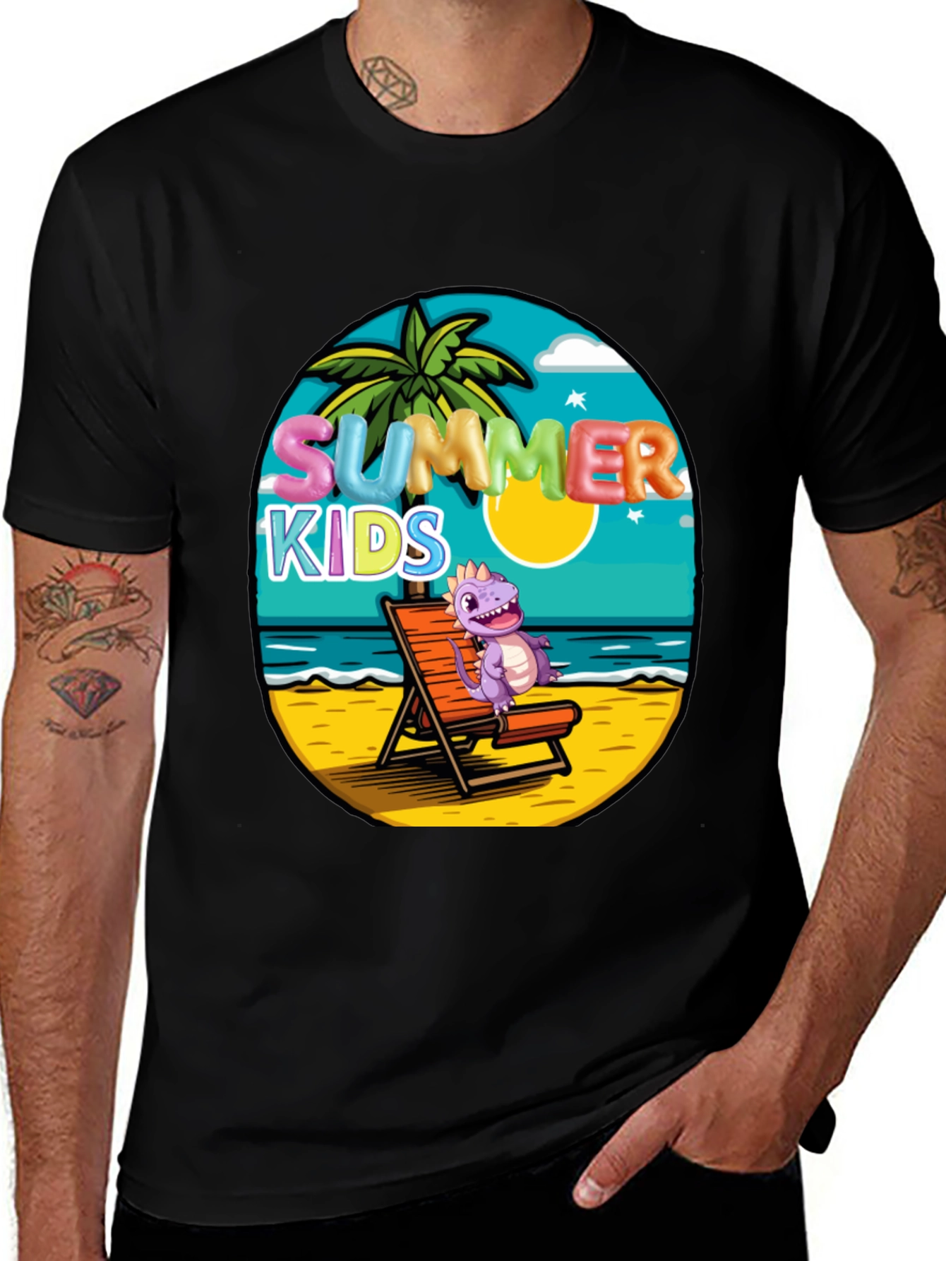 Summer Kids Beach T-Shirt