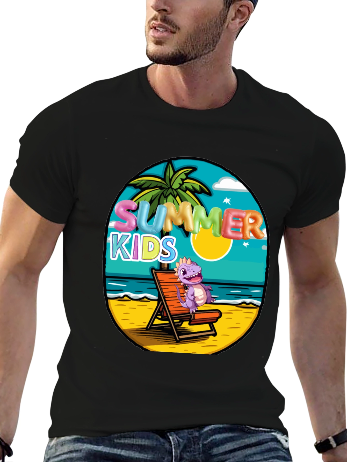 Summer Kids Beach T-Shirt