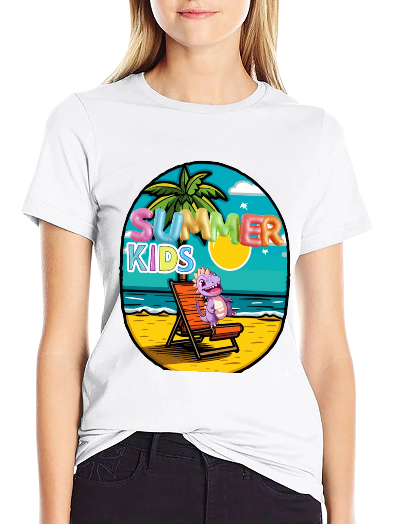 Summer Kids Beach T-Shirt