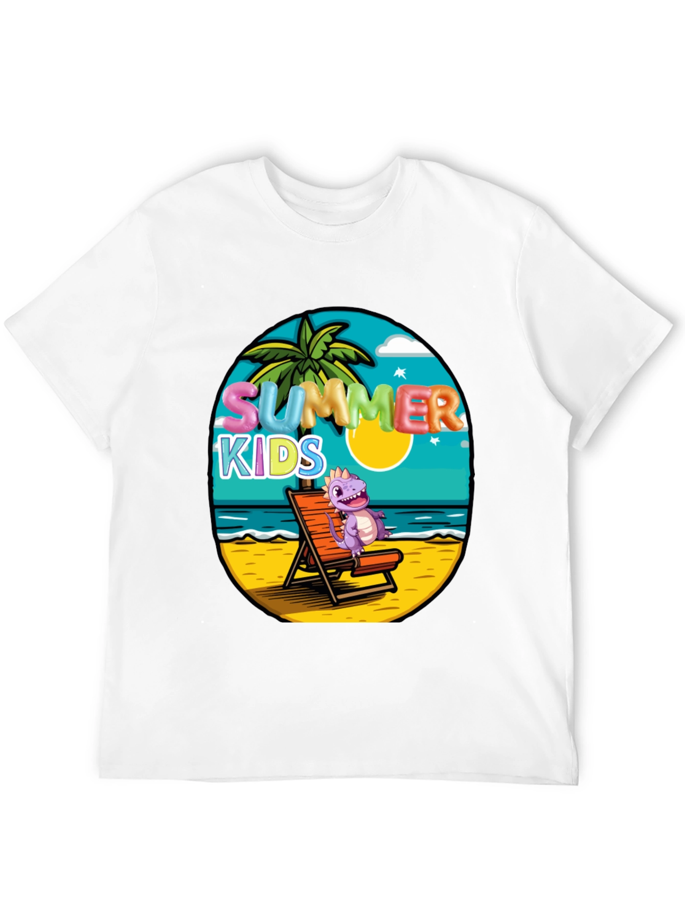 Summer Kids Beach T-Shirt