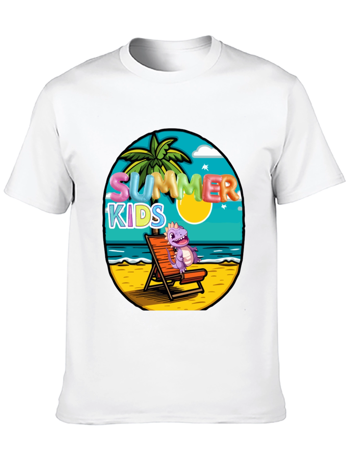 Summer Kids Beach T-Shirt