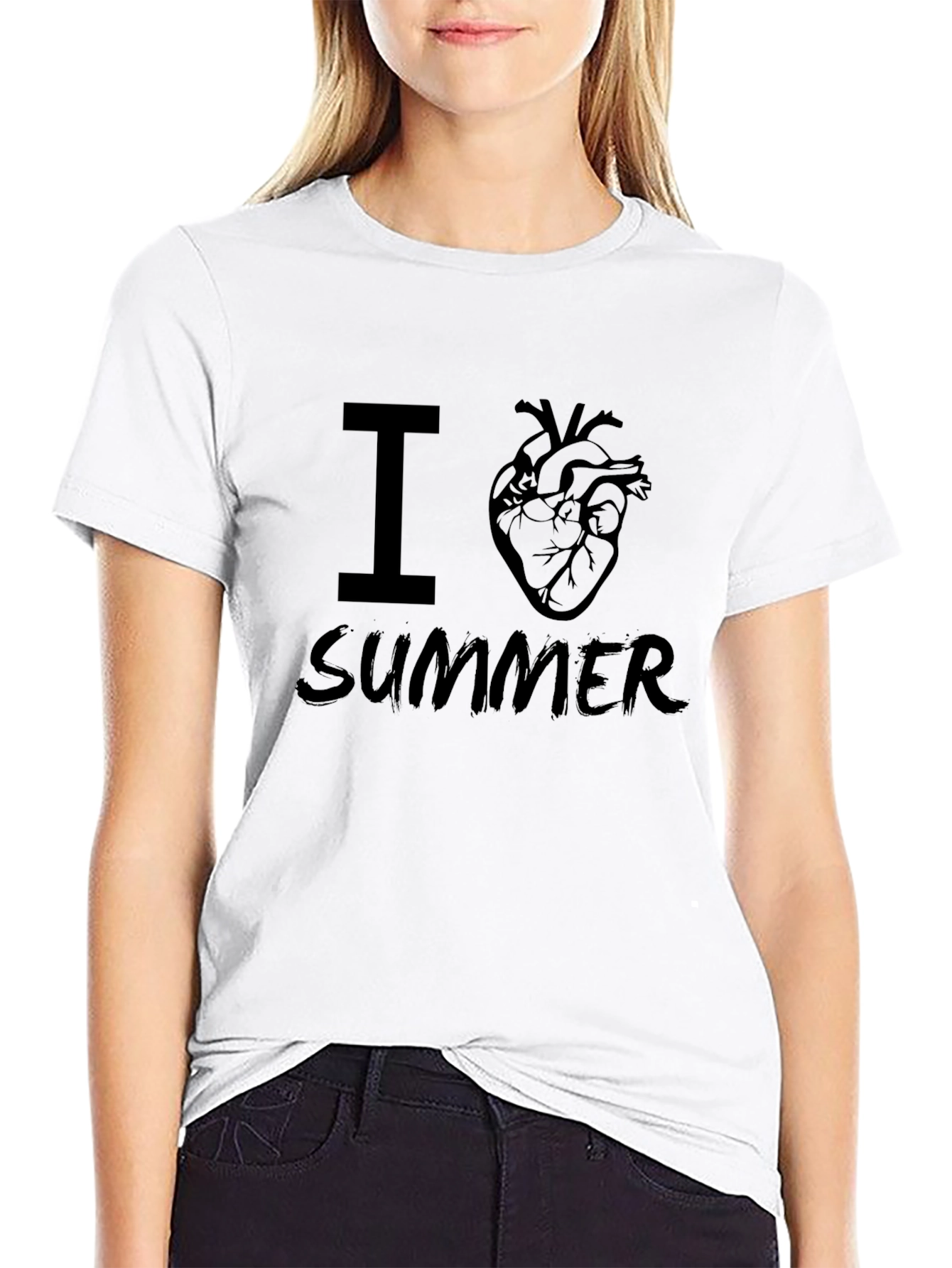 I Heart Summer Graphic T-Shirt
