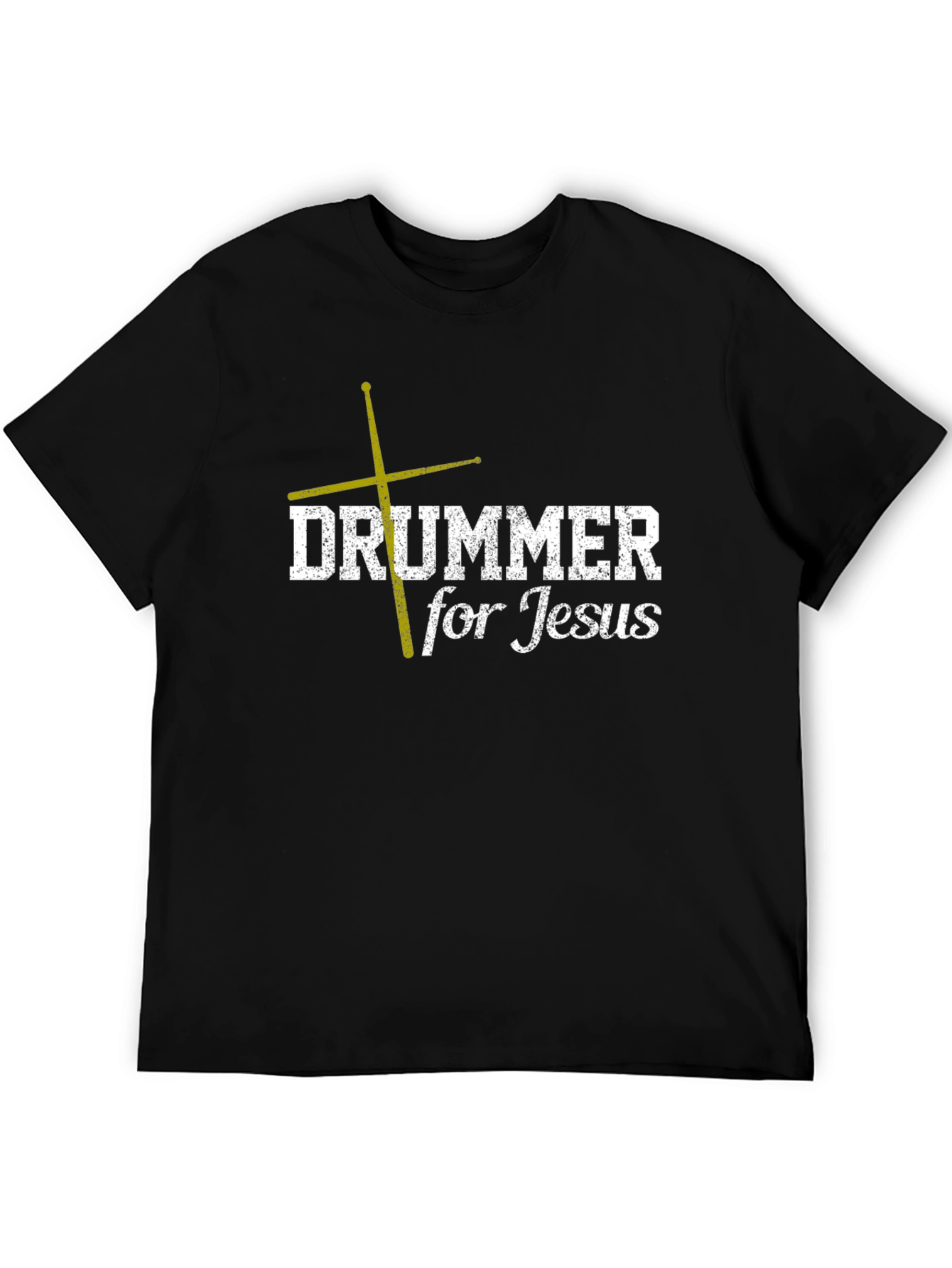 Drummer for Jesus Christian T-Shirt