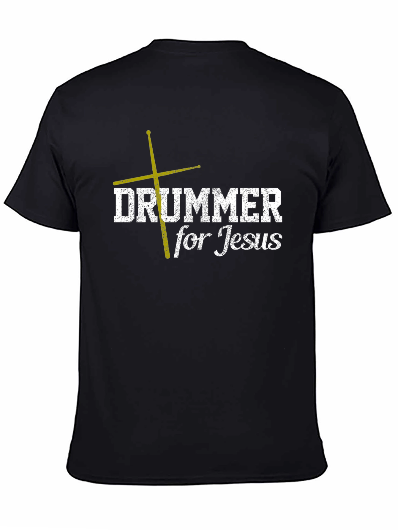 Drummer for Jesus Christian T-Shirt