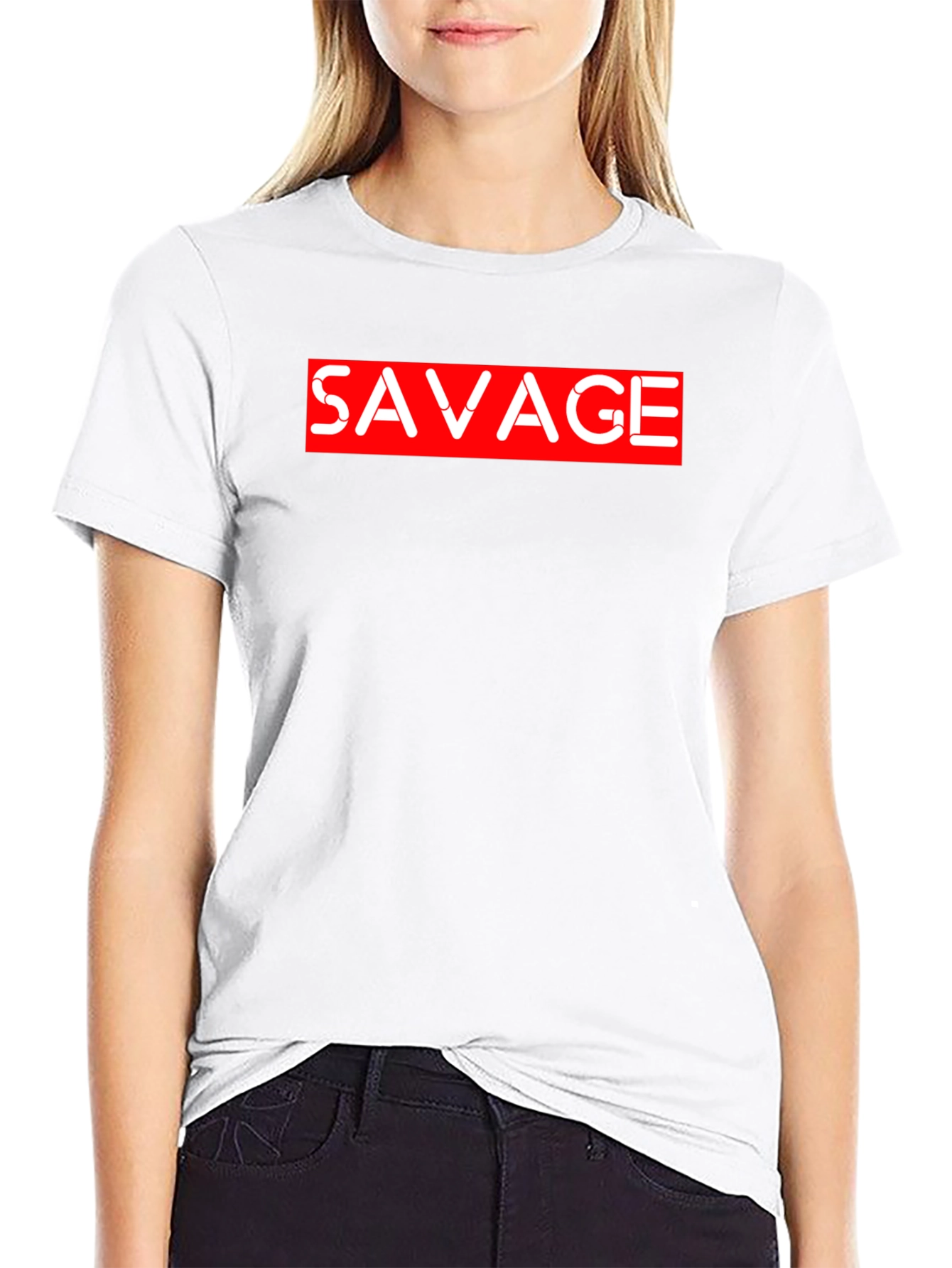 Savage Graphic Tee - Bold Streetwear Style