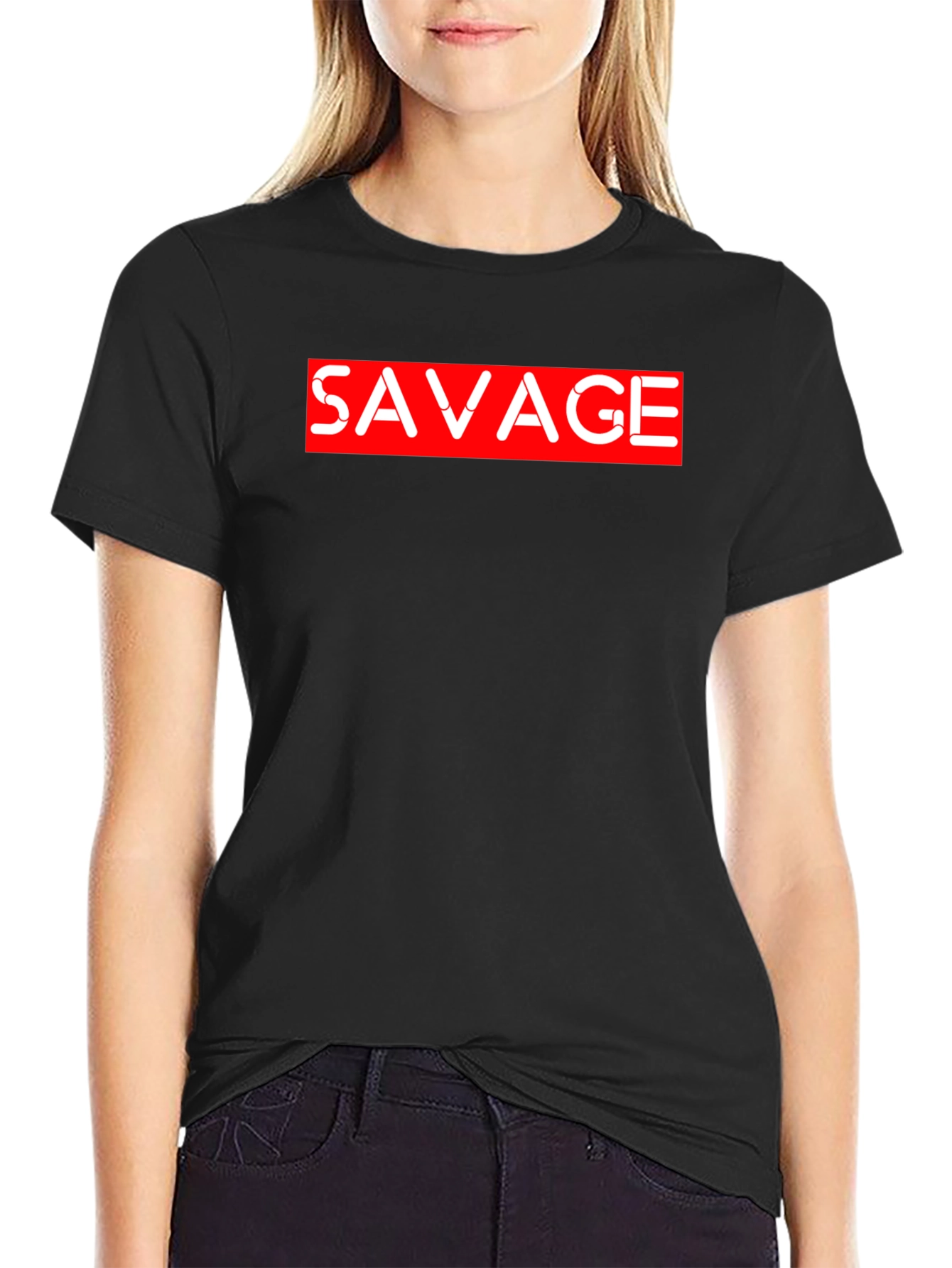 Savage Graphic Tee - Bold Streetwear Style