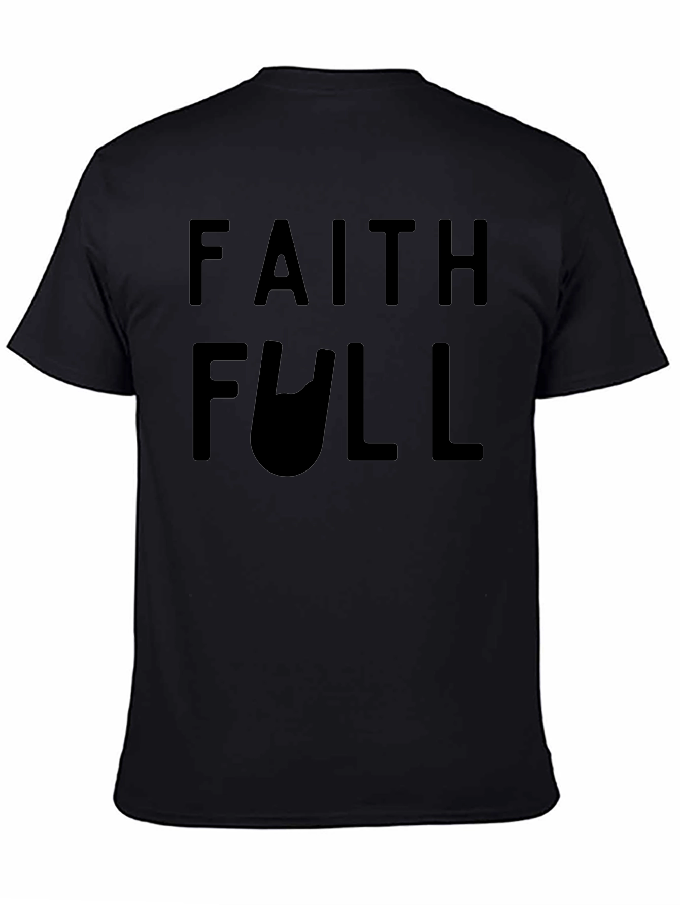 Faithfull Graphic Tee - Black Unisex T-Shirt