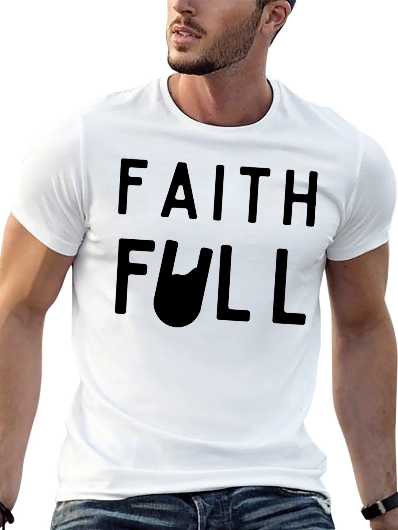 Faithfull Graphic Tee - Black Unisex T-Shirt