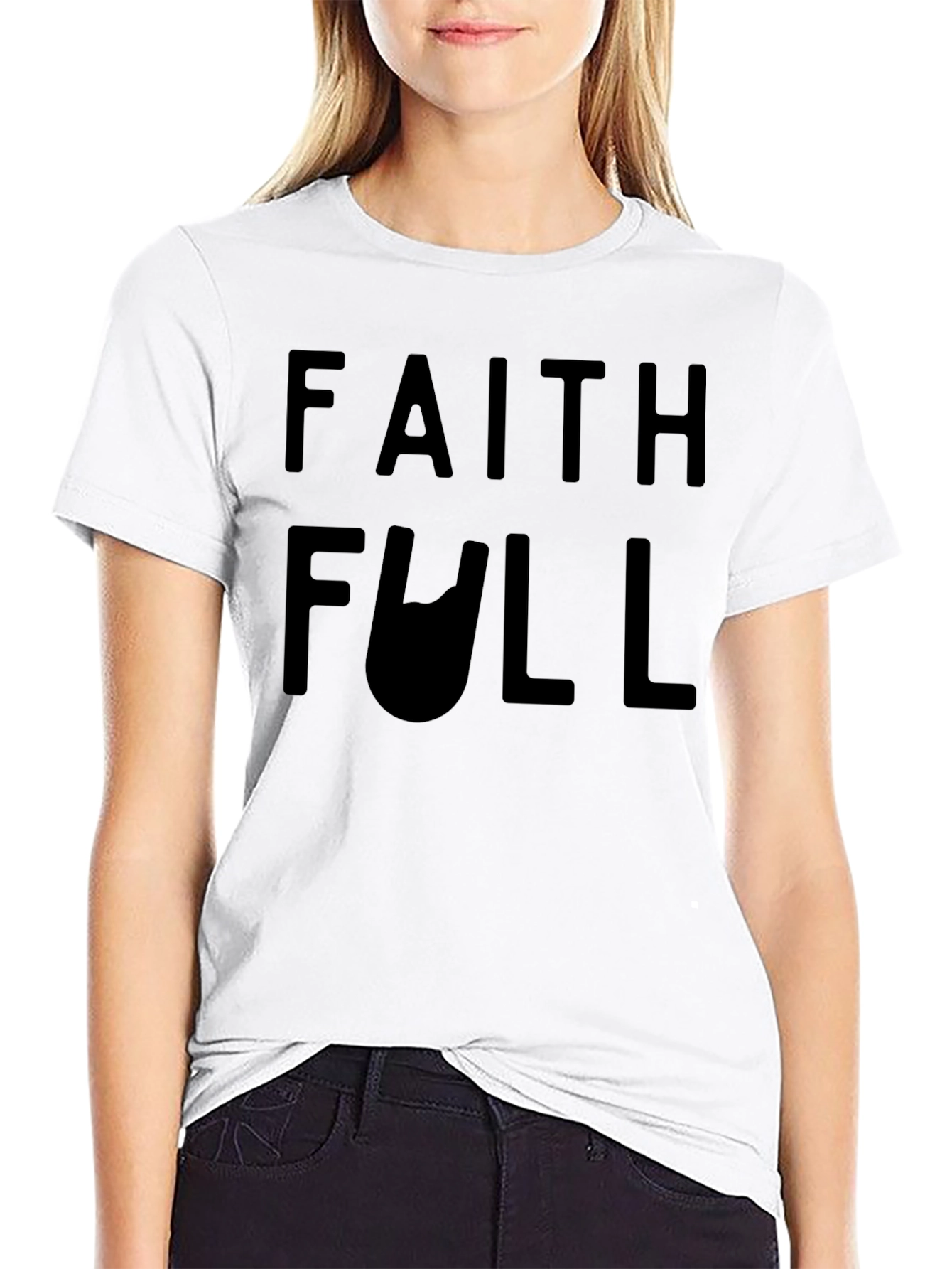 Faithfull Graphic Tee - Black Unisex T-Shirt