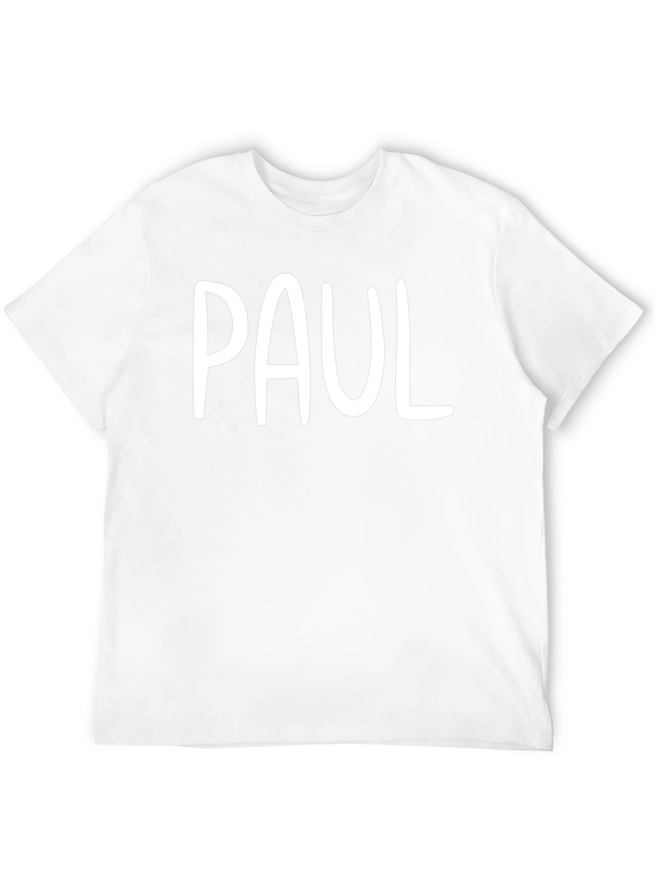 Personalized PAUL Black T-Shirt