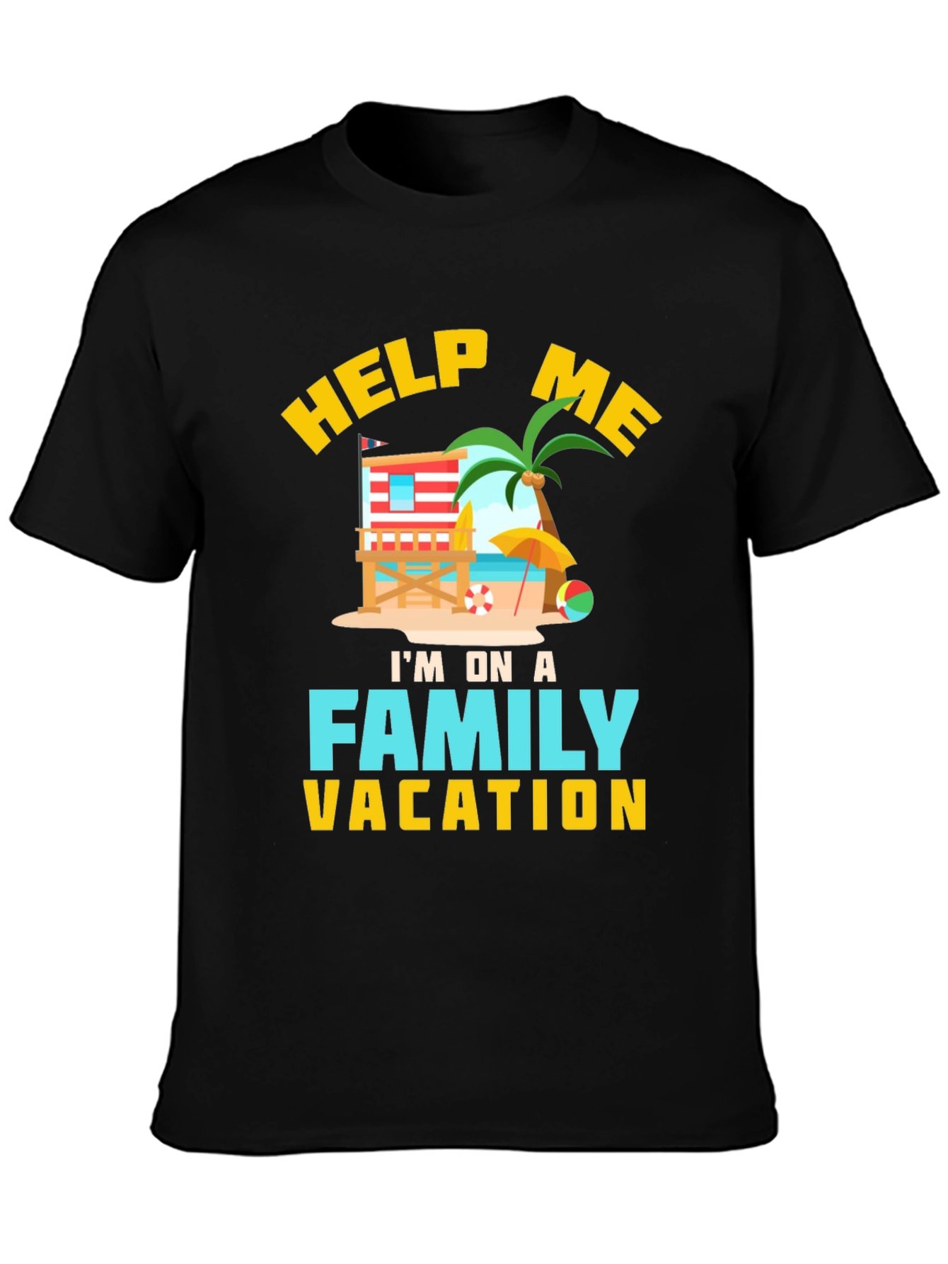 Help Me Im On A Family Vacation T-Shirt