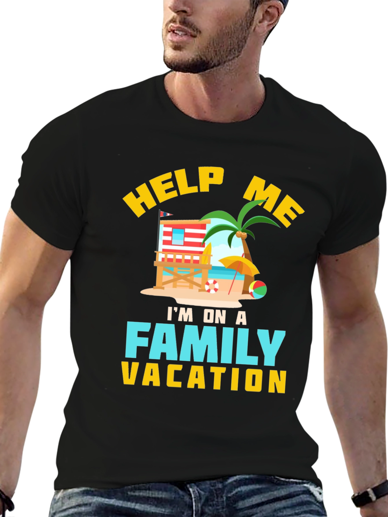 Help Me Im On A Family Vacation T-Shirt