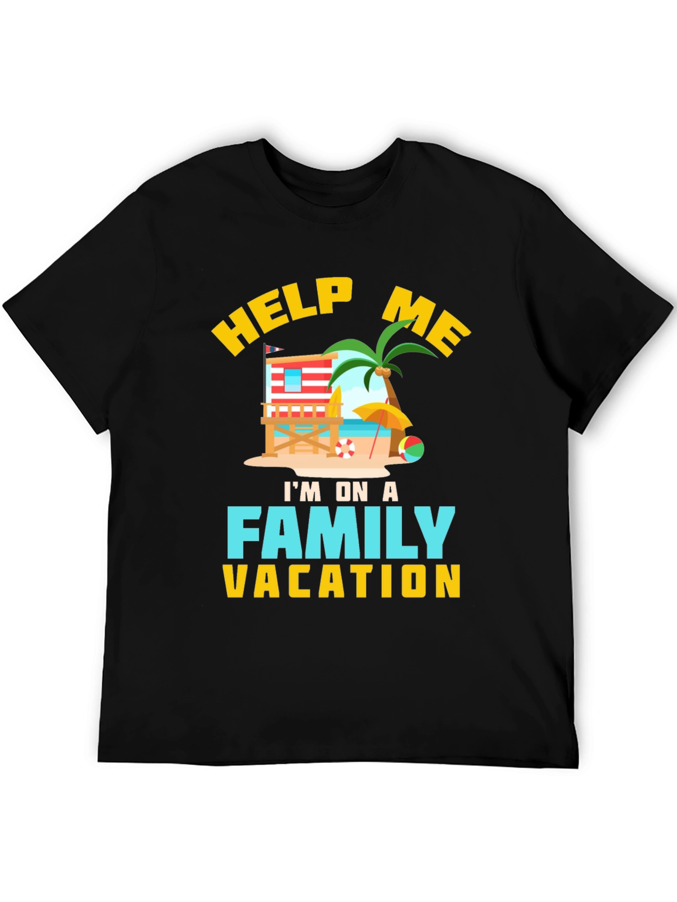 Help Me Im On A Family Vacation T-Shirt
