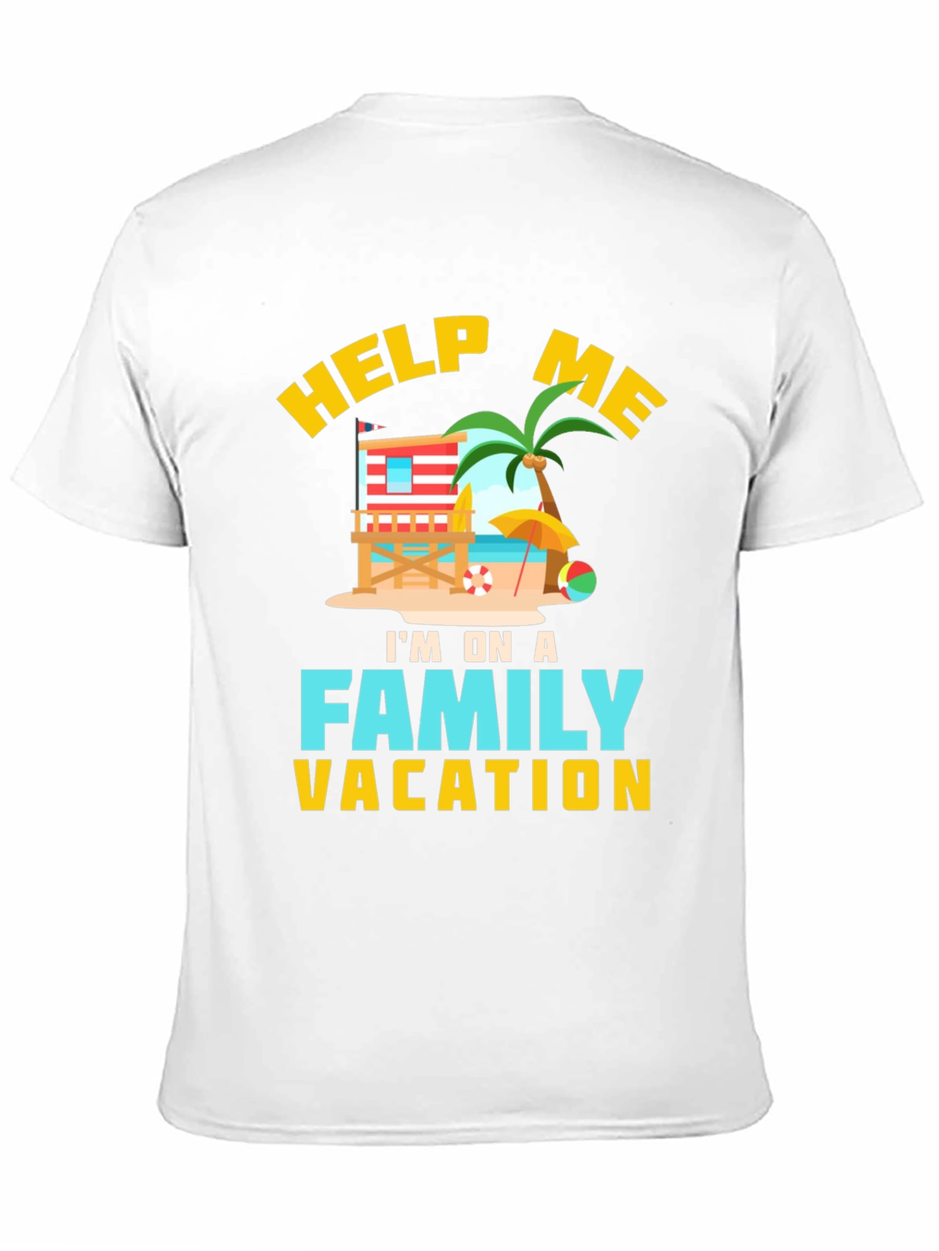 Help Me Im On A Family Vacation T-Shirt