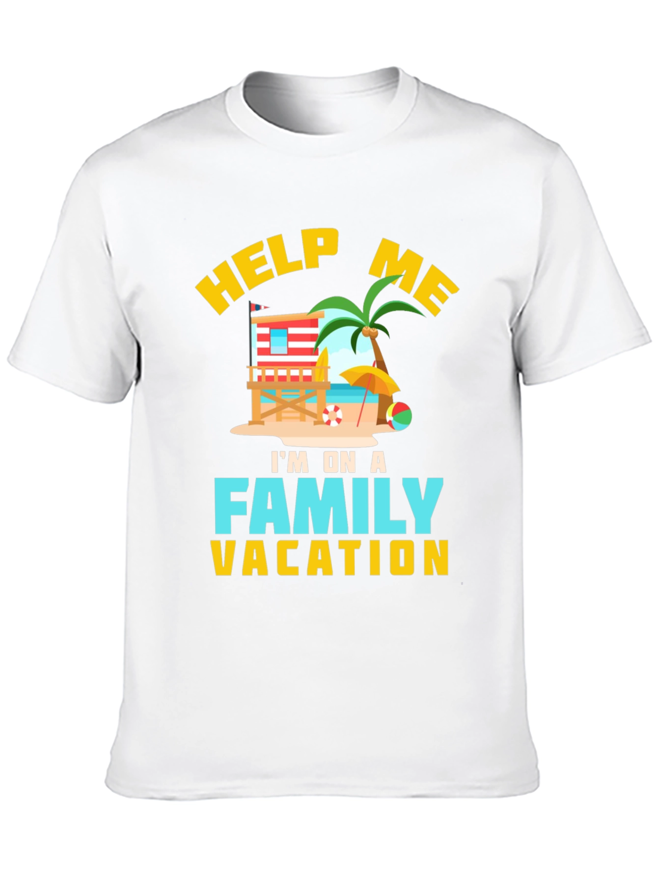 Help Me Im On A Family Vacation T-Shirt