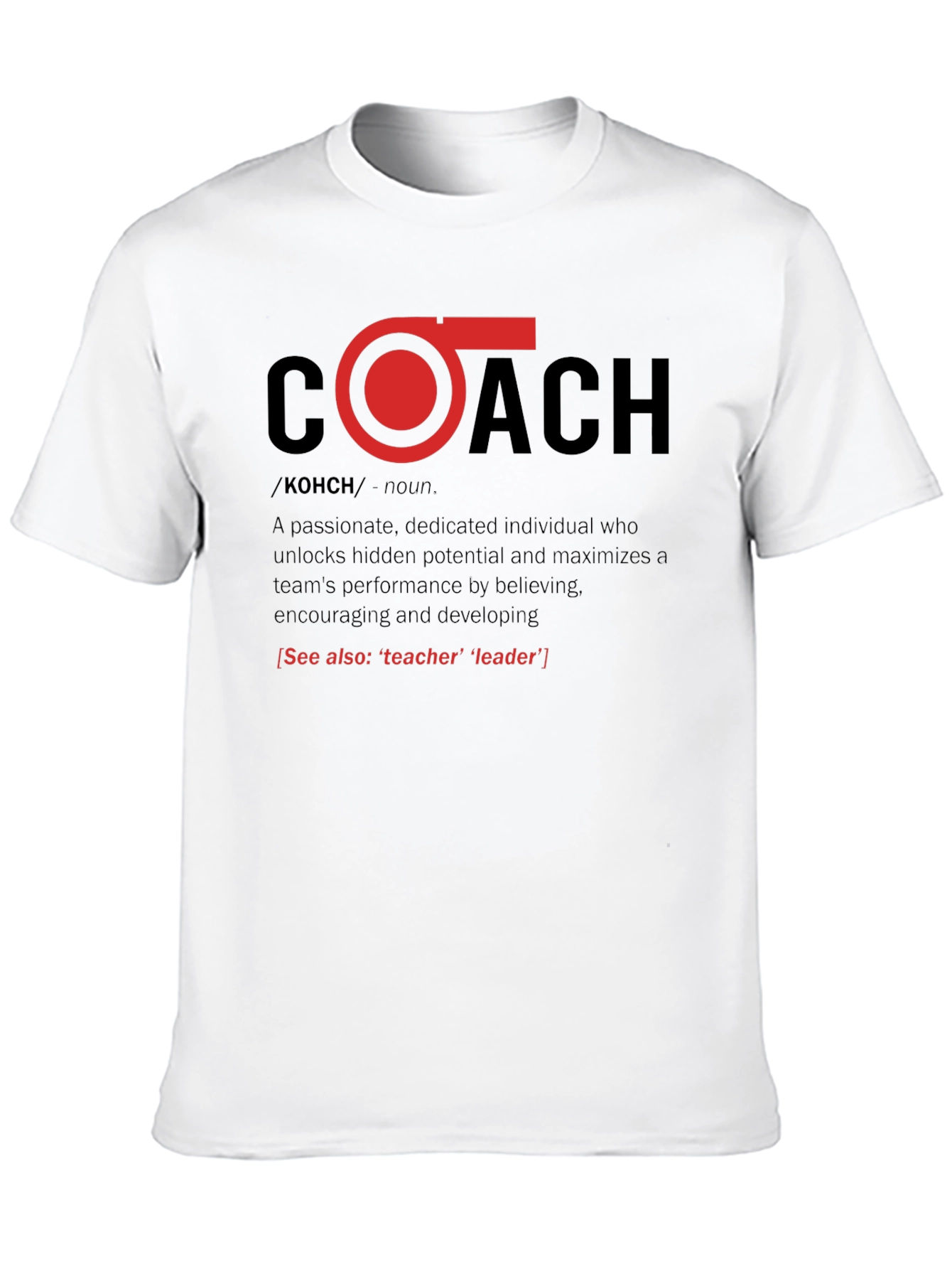 Coach Definition Graphic T-Shirt