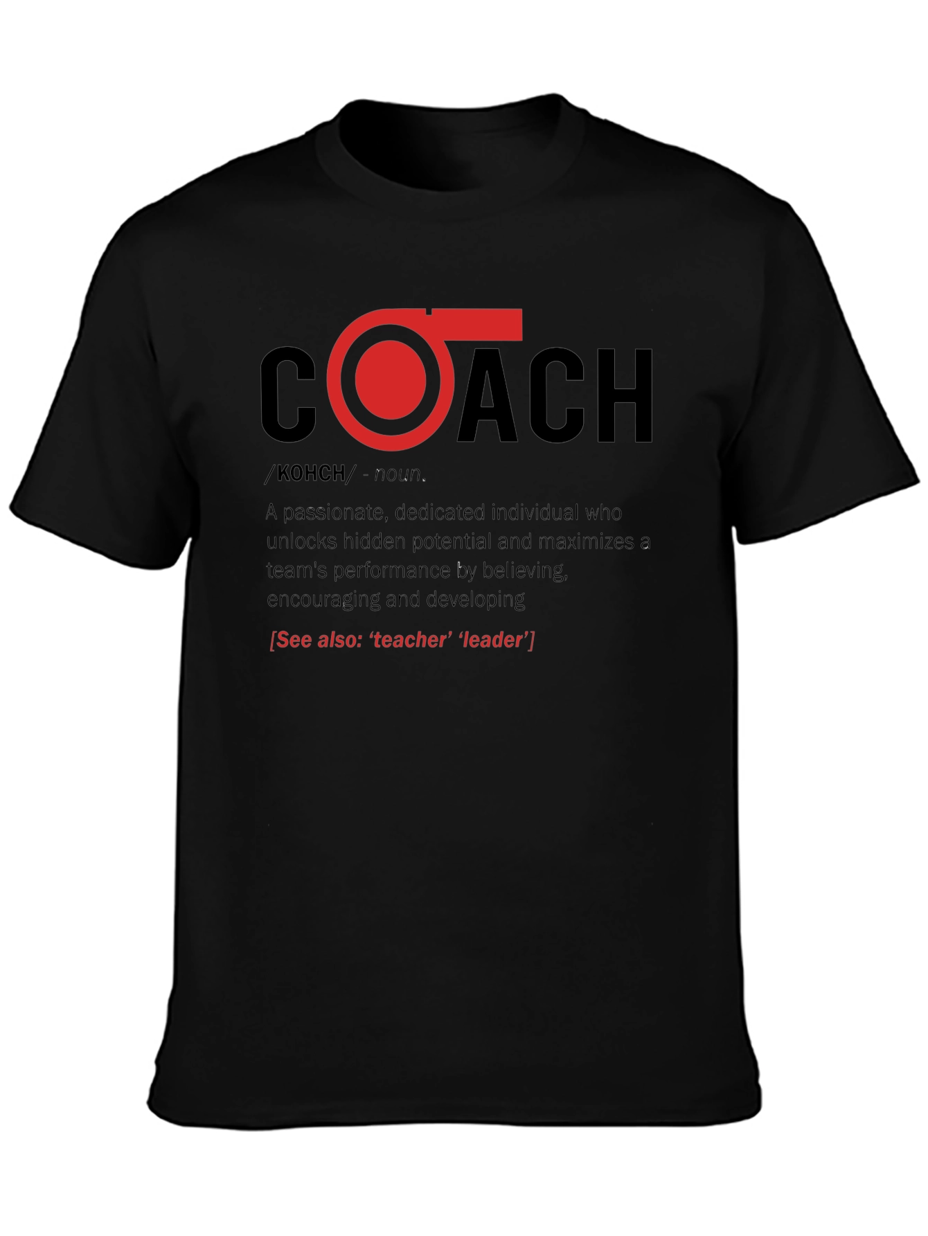 Coach Definition Graphic T-Shirt